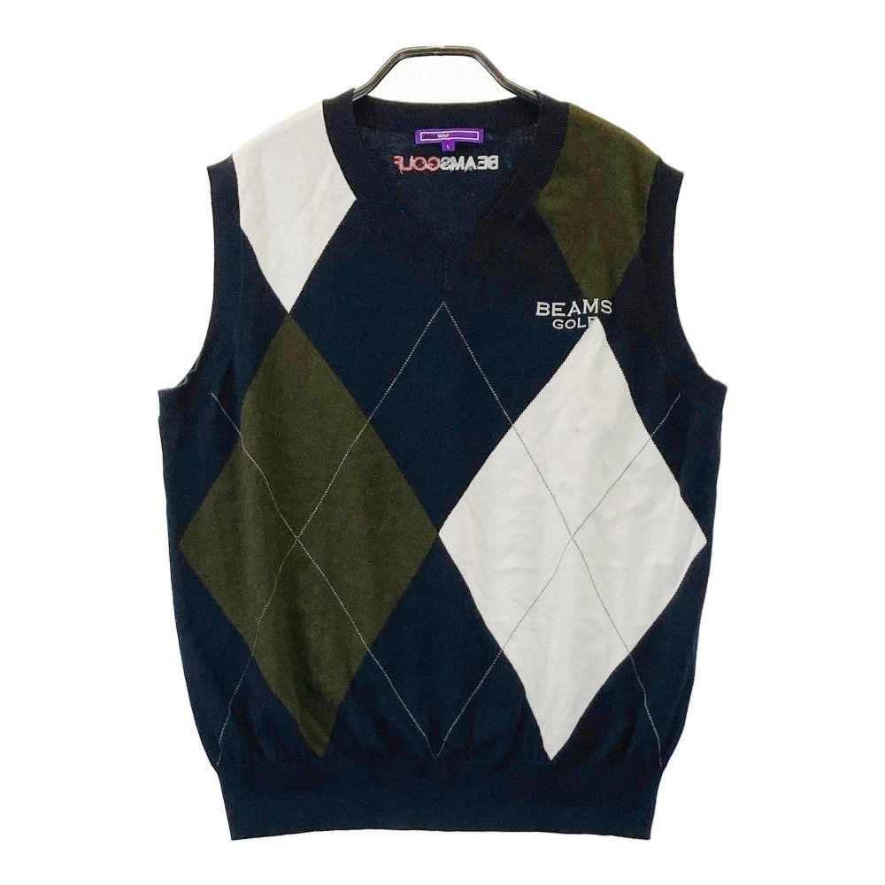 サイズ：S J.LINDEBERG ジェイリンドバーグ 071-47980 ベスト ネイビー