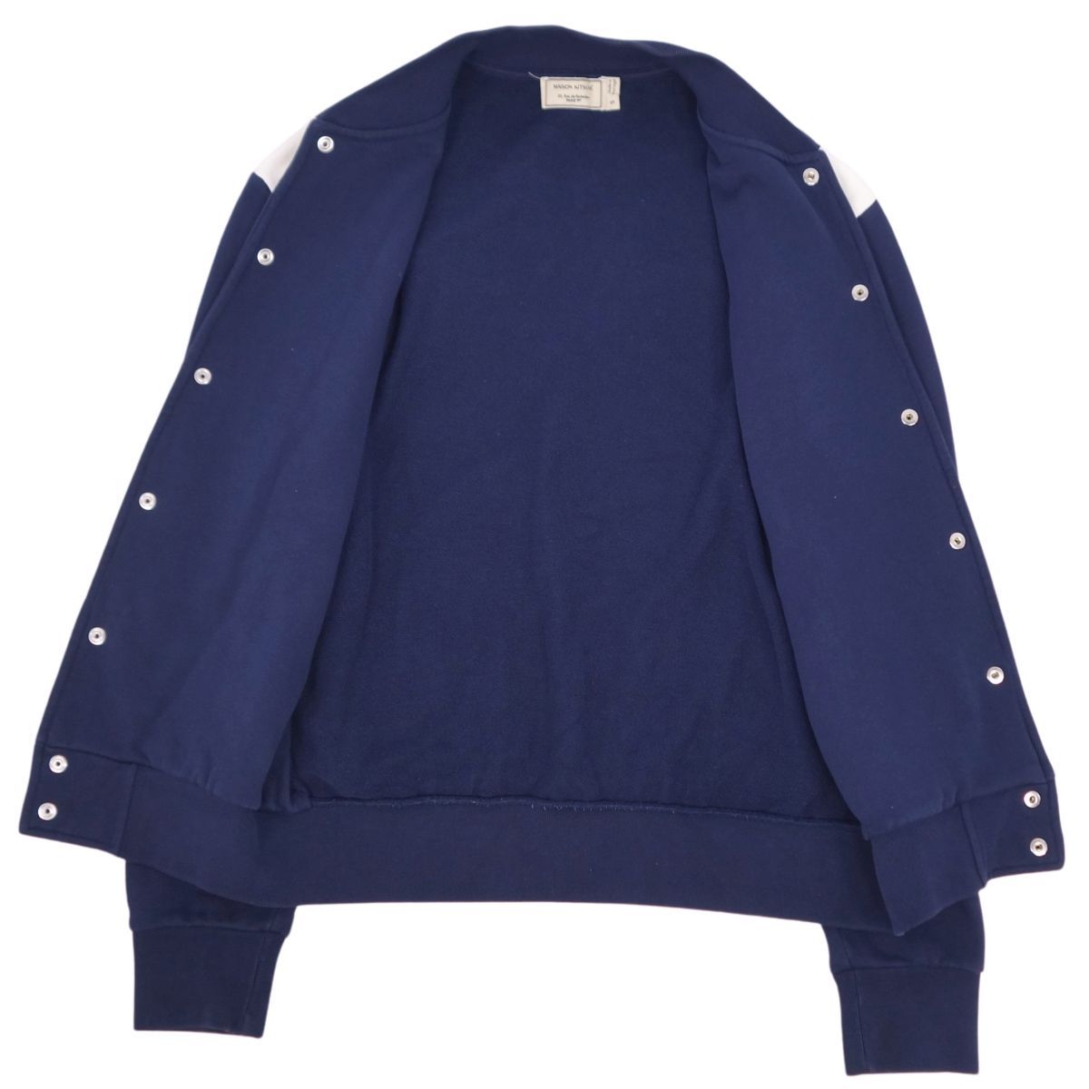 メゾンキツネ MAISON KITSUNE スウェット ブルゾン スタジアムジャ 