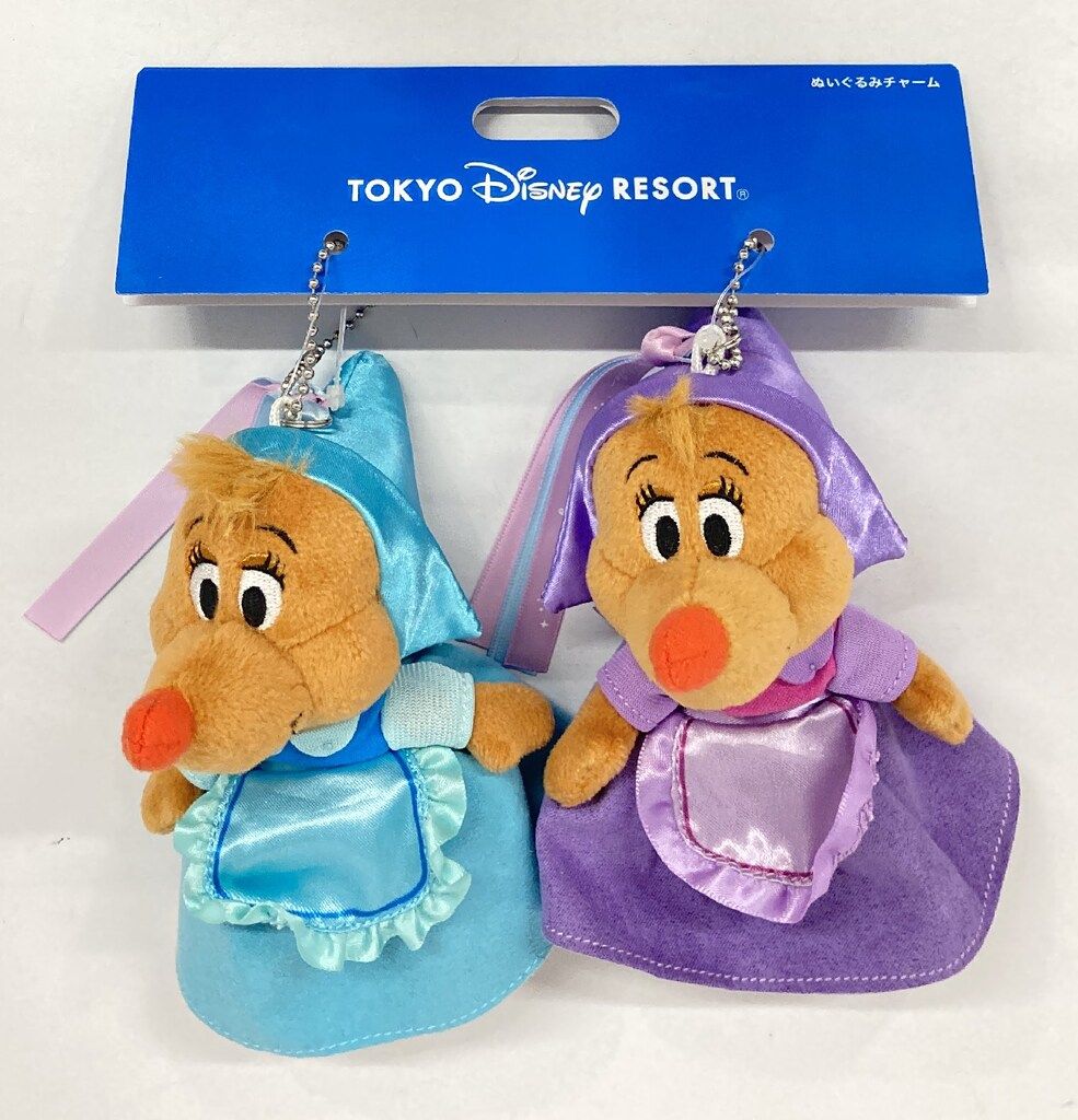 東京ディズニーリゾート ぬいぐるみバッジ シンデレラ スージーu0026パーラ