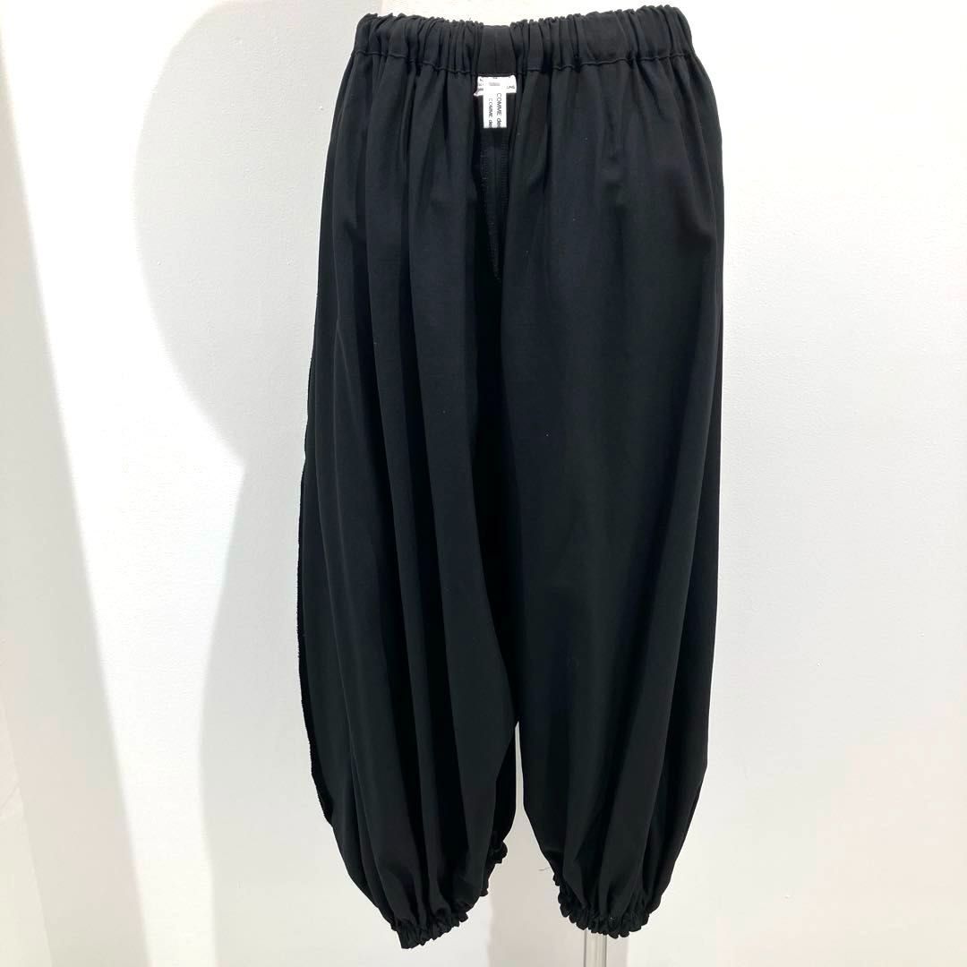 BLACKCOMMEdesGARCONS パッチワーク風デザインパンツ