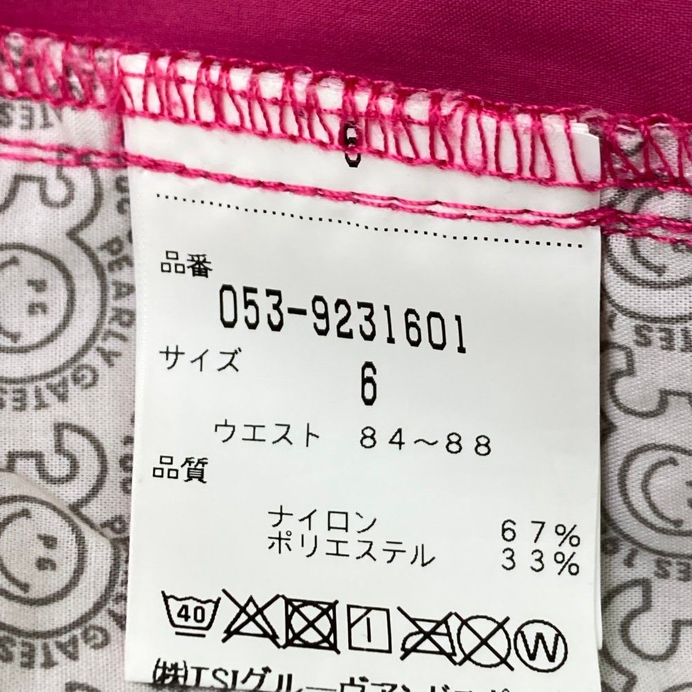 【美品】パーリーゲイツ　サイズ6 サイズ：6 PEARLY GATES パーリーゲイツ 30周年記念モデル ロング