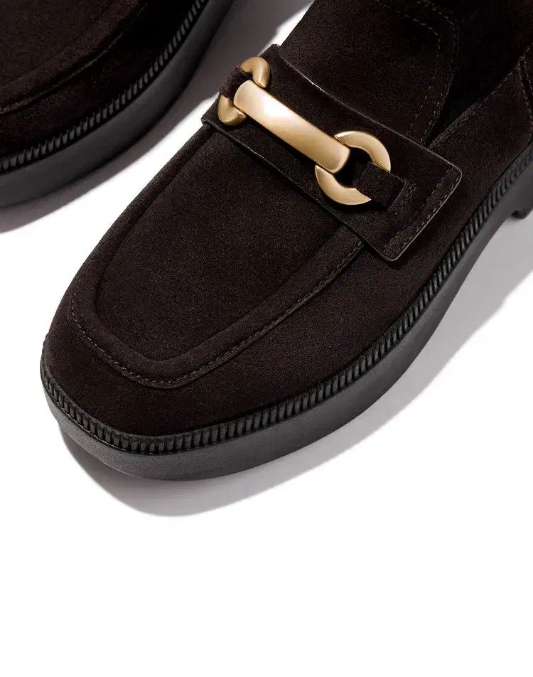 FITFLOP フィットフロップ スエード アンクル ブーツ ジン ブラウン 225 245 KIN-KAAI_COM