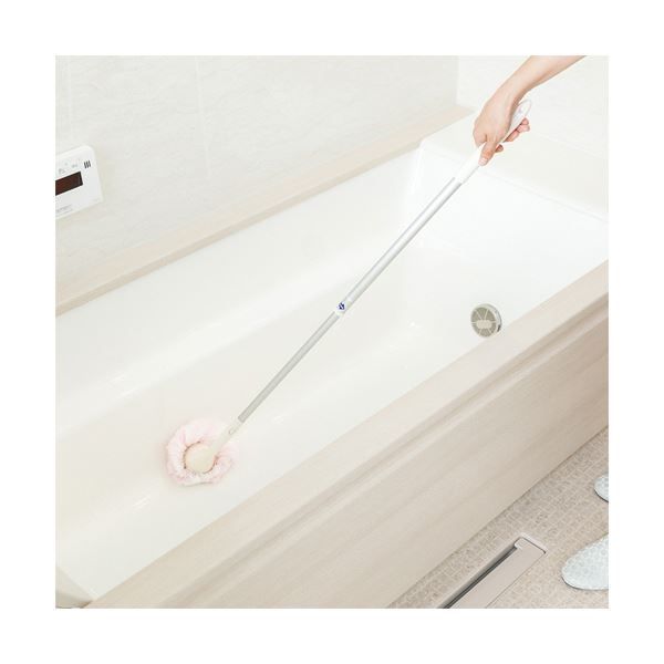  まとめ 山崎産業 ユニットバスボンくん 抗菌ロング ピンク 1本 デッキブラシ 掃除用具