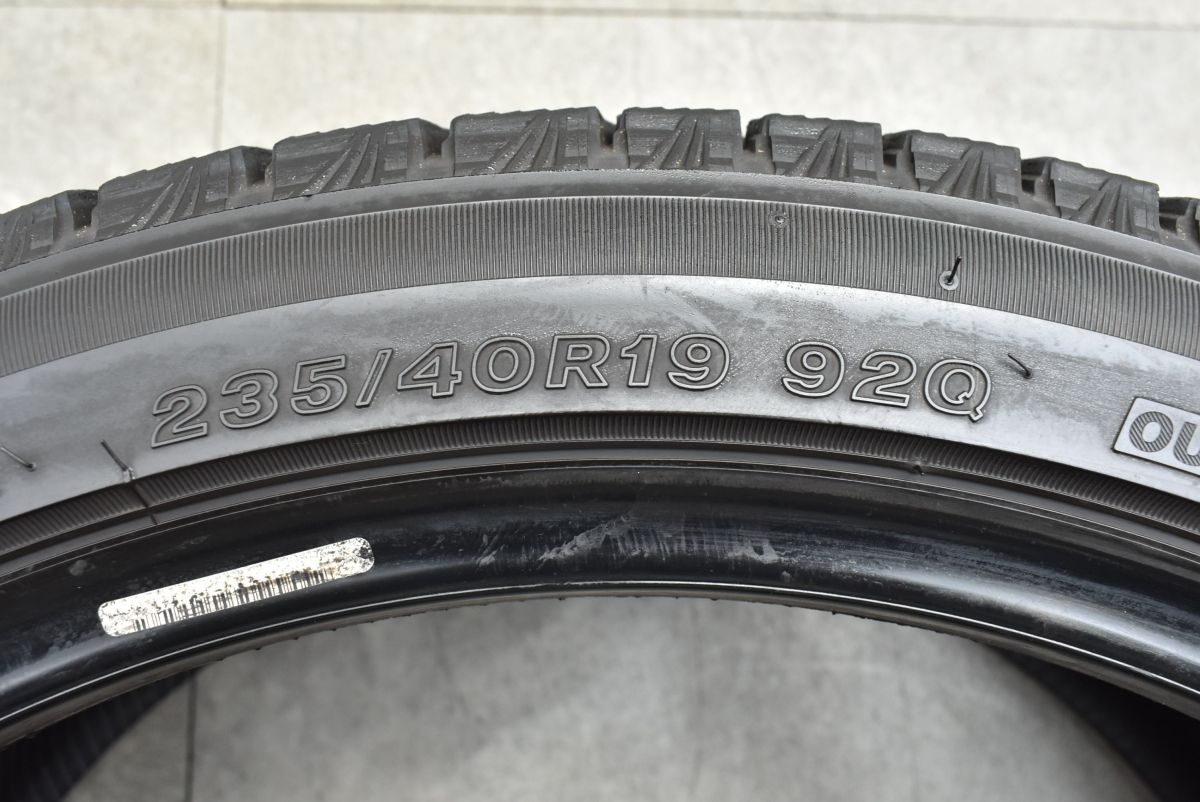 バリ溝】ブリヂストン ブリザック VRX3 235/40R19 4本セット スタッドレス レクサス ES マークX パサート S60 V60 モデル3  Q2 送料無料 - メルカリ