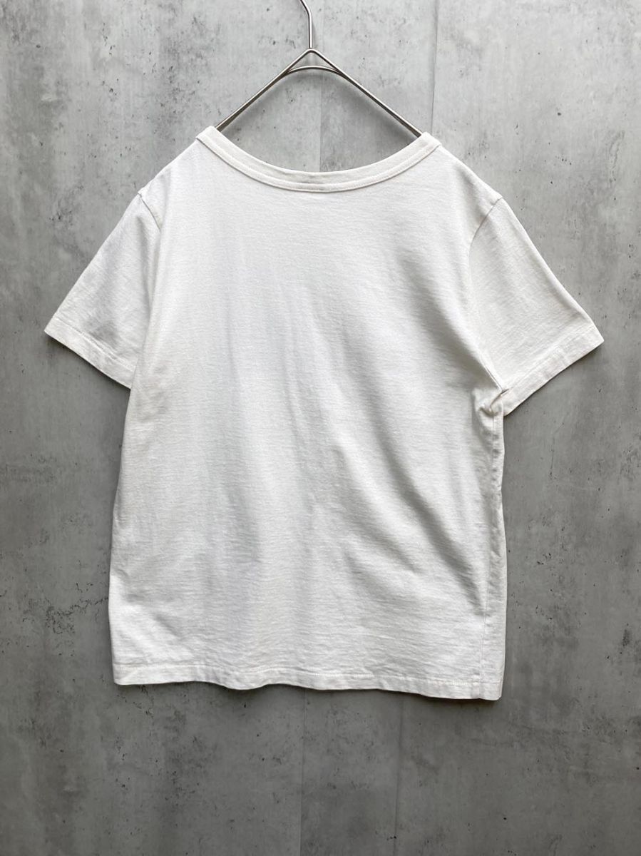 ロンハーマン Tシャツ トップス 半袖 XS アイボリー Ron Herman ロンハーマン プリント Jump Into The Universe Logo