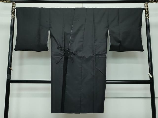 平和屋着物 上 リバーシブル 道中着 ロング丈 紗袷 墨流し紋紗 やまと誂製 CZAA3374s5