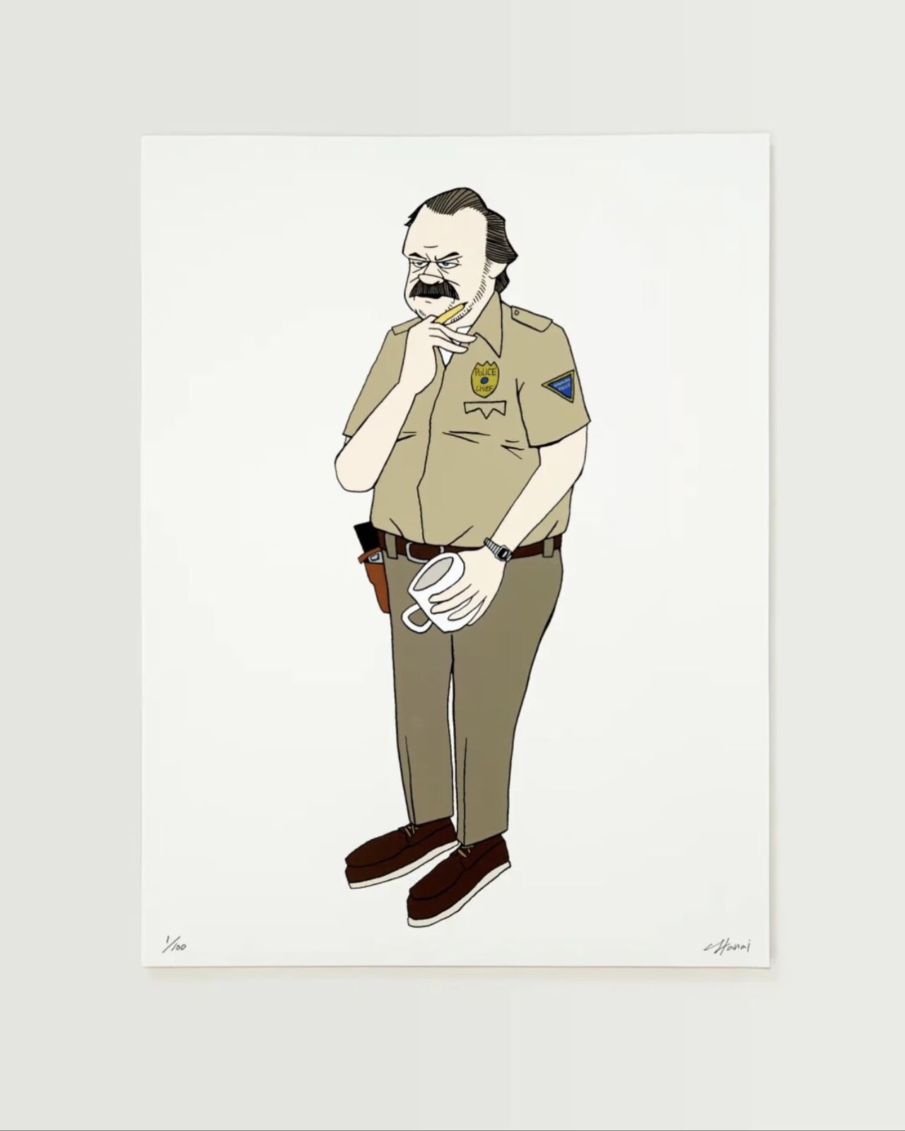 YUSUKE HANAI STRANGER THINGS JIM HOPPER