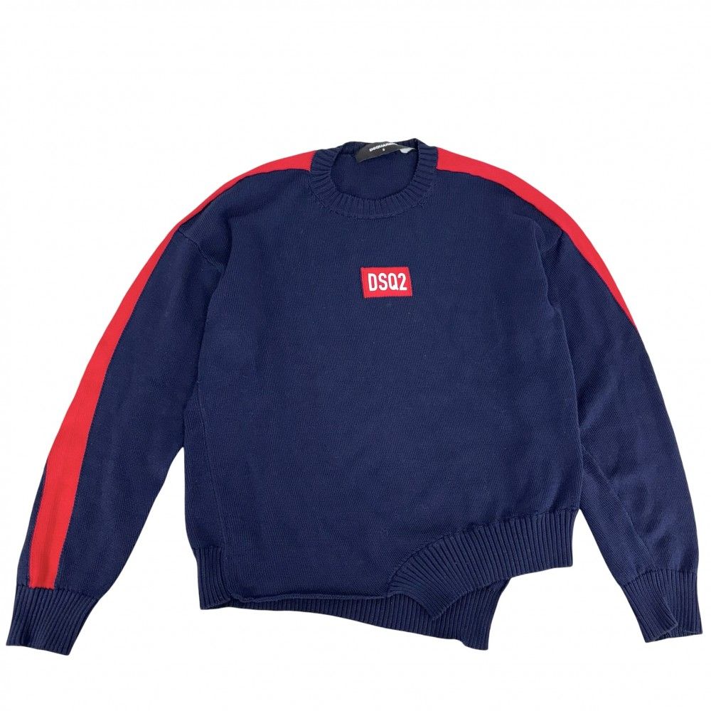 ディースクエアード ニット メンズ ロゴ セーター トップス アパレル