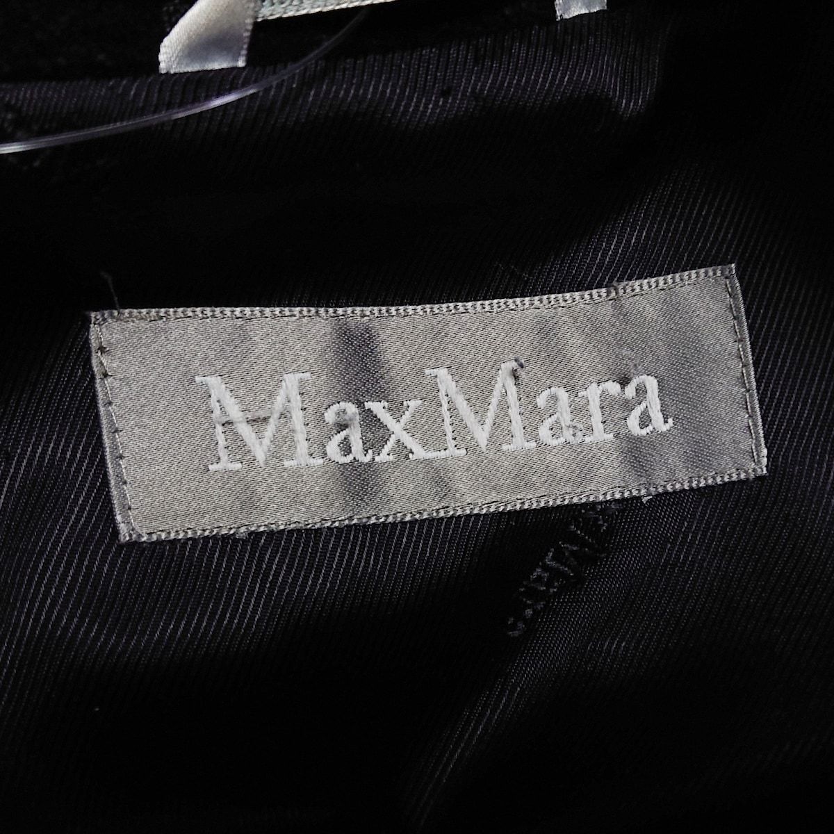 Max Mara(マックスマーラ) コート サイズ40 M レディース - 黒 長袖/秋/冬 - メルカリ