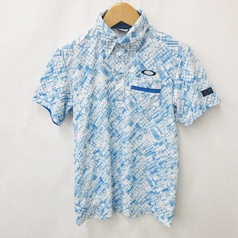 オークリー(OAKLEY) ゴルフウェア ポロシャツ 半袖 SKULL ICE