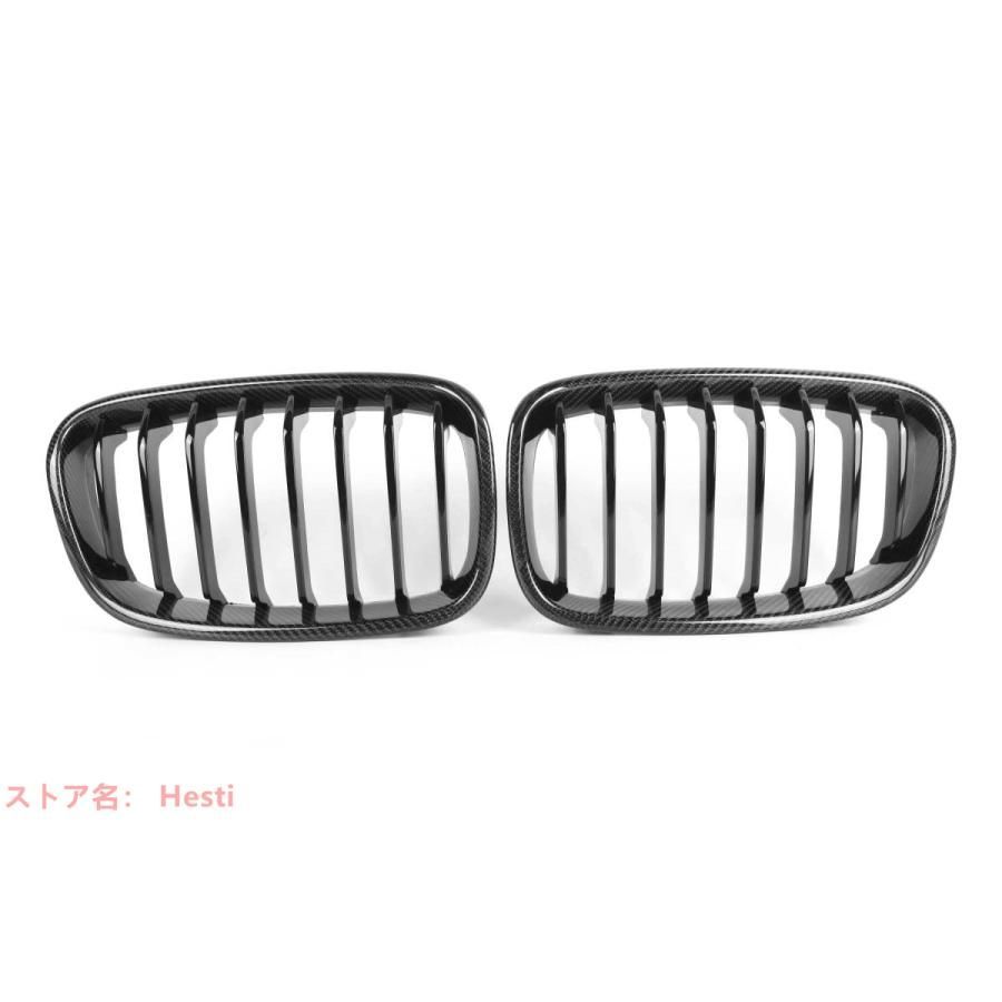 高品質 BMW F20 F21 前期 116i 118i 120i 125i 135i　カーボン製　グリル シングルタイプ　　