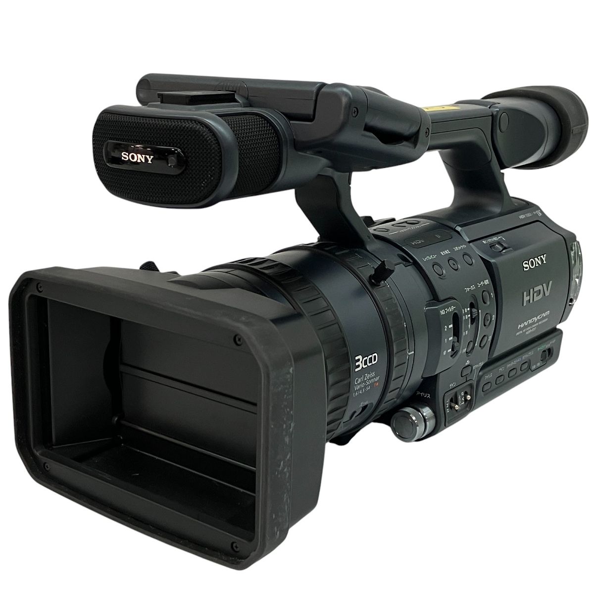 SONY HDR-FX1 4.5-54mm F1.6 業務用 デジタル ビデオカメラ ボディ ソニー ジャンク C9977057