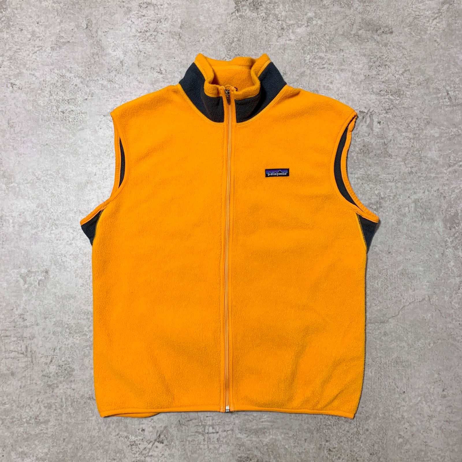 90s 1999年 USA製 Patagonia Flyer Vest 【Mango】 パタゴニア