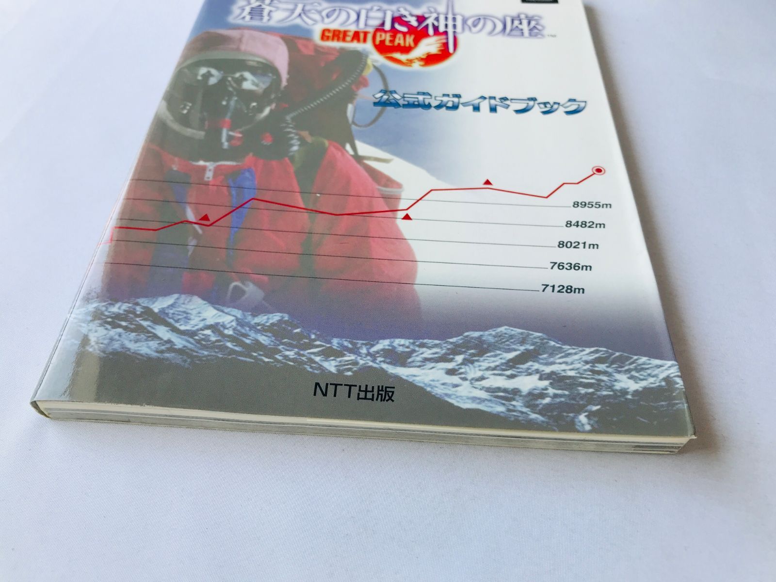 蒼天の白き神の座 GREAT PEAK 公式ガイドブック 攻略本 初版 The