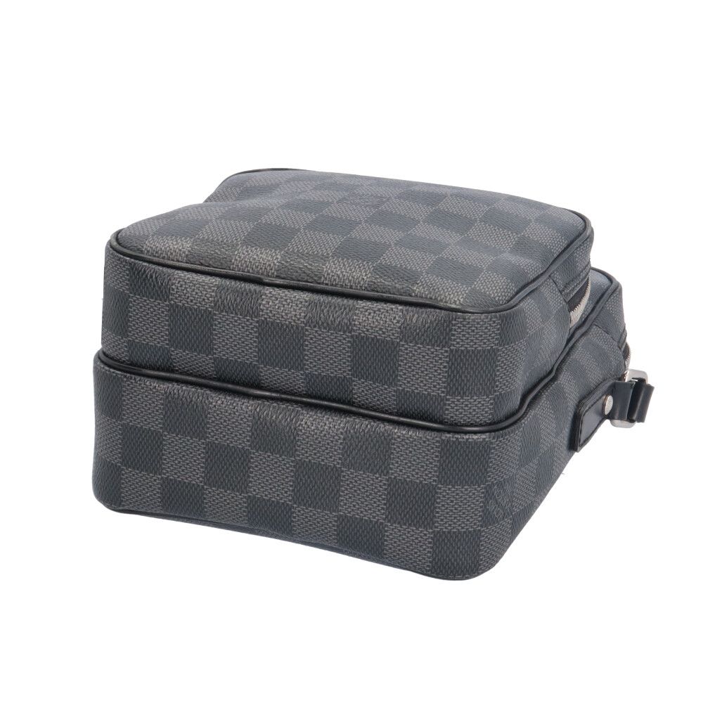 ルイヴィトン ダミエ グラフィット レム ショルダーバッグ レザー