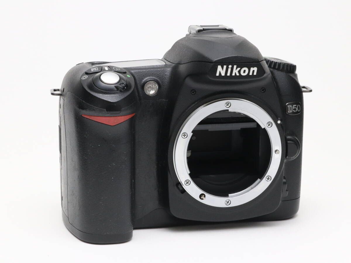 D (ジャンク) Nikon ニコン D50 ボディ ブラック 返品不可 55-63 