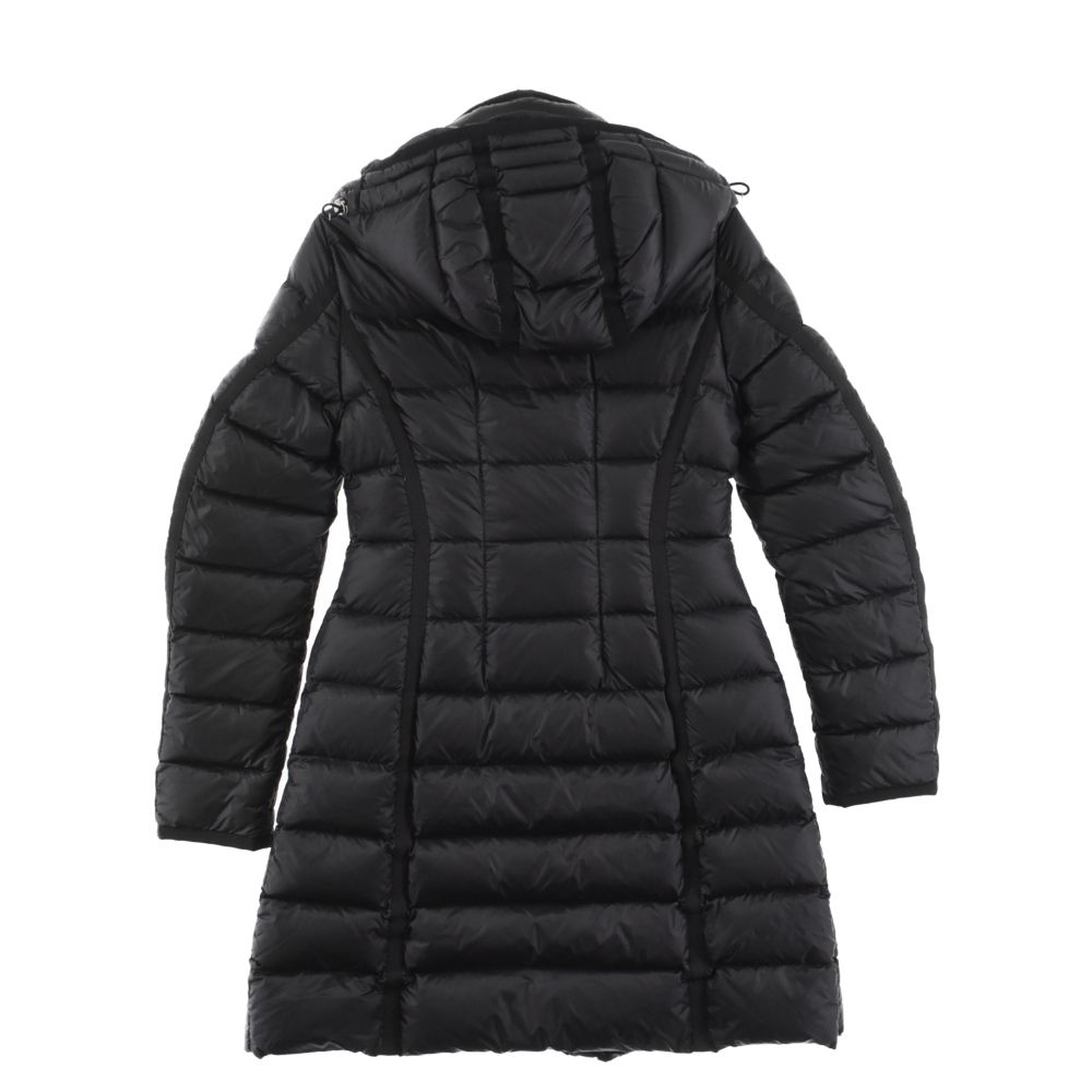 MONCLER (モンクレール) 15AW HERMINE エルミンヌ ダウンコート ブラック レディース A20934933905 53048 -  メルカリ