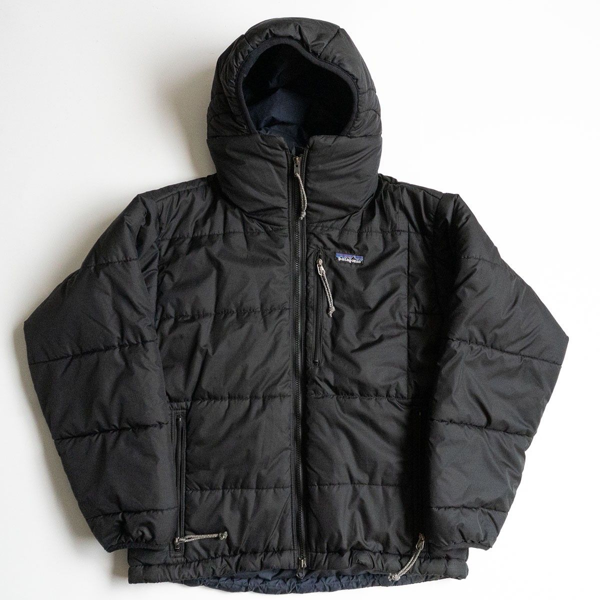 |2001年製 PATAGONIA DAS PARKA XS パタゴニア ダスパーカー ブラック×ネイビー 25070214