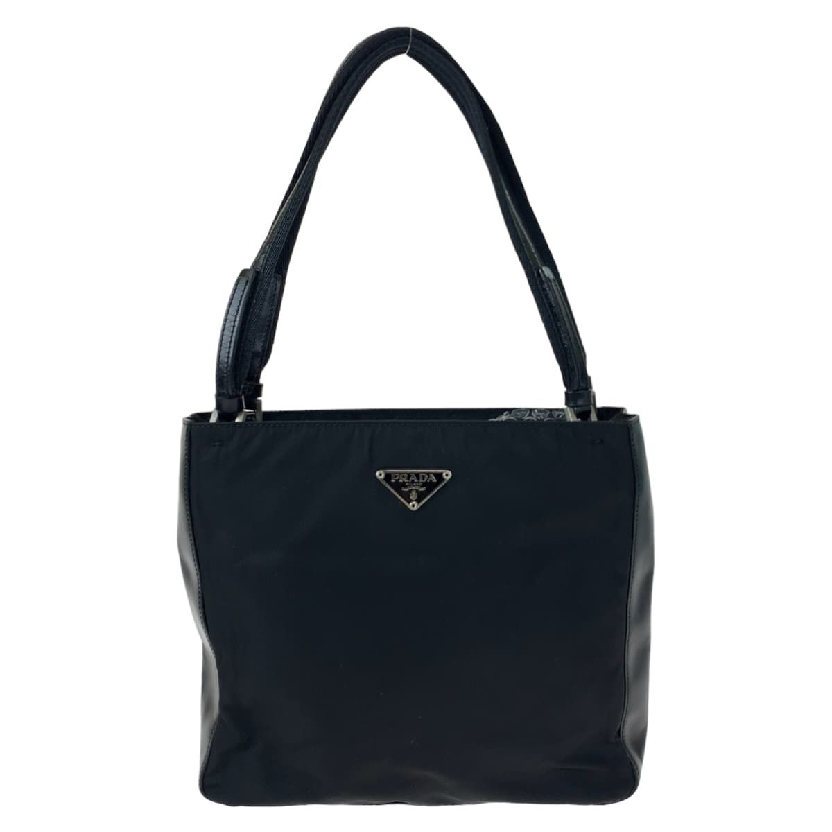 PRADA プラダ テスート ブラック 黒 ナイロン トートバッグ 