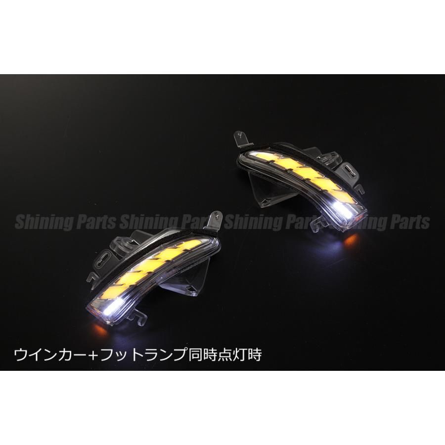 コンパクト発送 レクサス車用 LED ウインカーミラーレンズキット 流星Ver. ポジション ホワイト or ブルー フットランプ内蔵 // ドアミラー  シーケンシャルウインカー CT200h 10系 GS GS F HS250h 40系 後期 LS - メルカリ