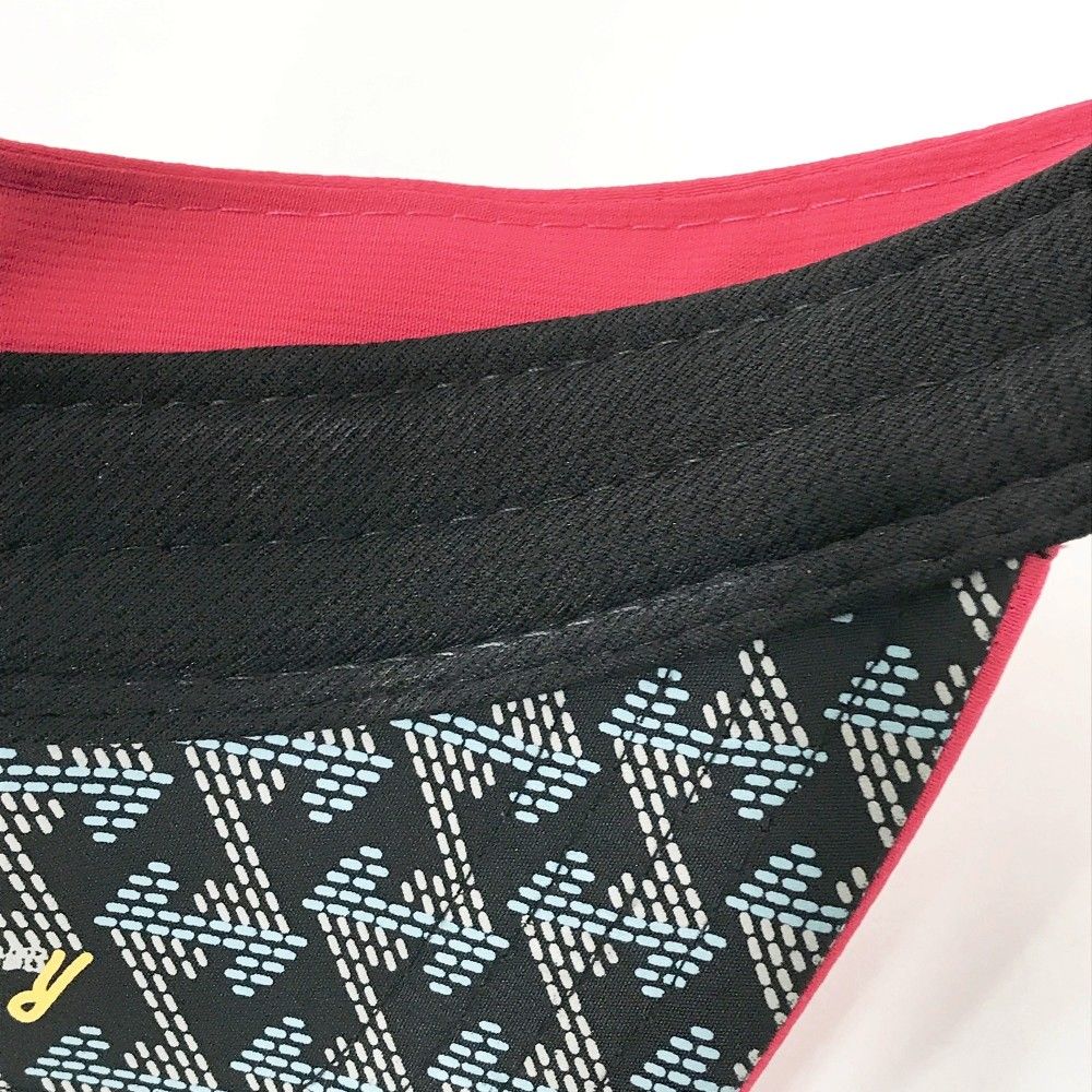 RESURRECTION レザレクション サンバイザー ロゴ レッド系 ONE SIZE