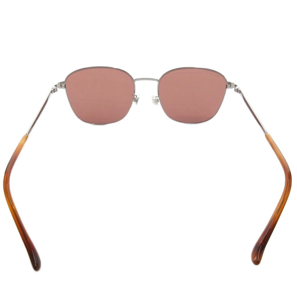 グッチ GUCCI サングラス メタルフレーム 56□19 銀色 GG0575SK 006 UO