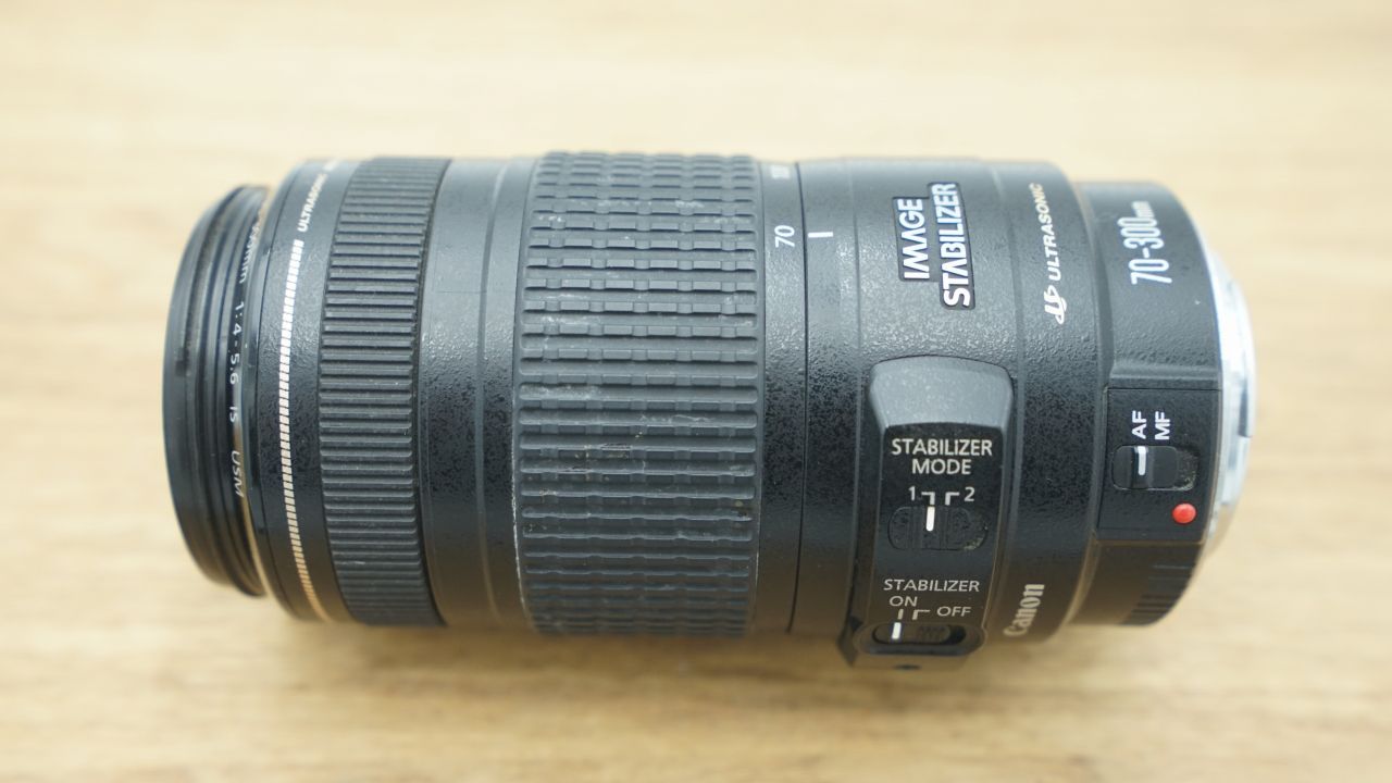 8238 良品 Canon EF 70-300mm 4-5.6 IS USM - カメラ・アウトドア