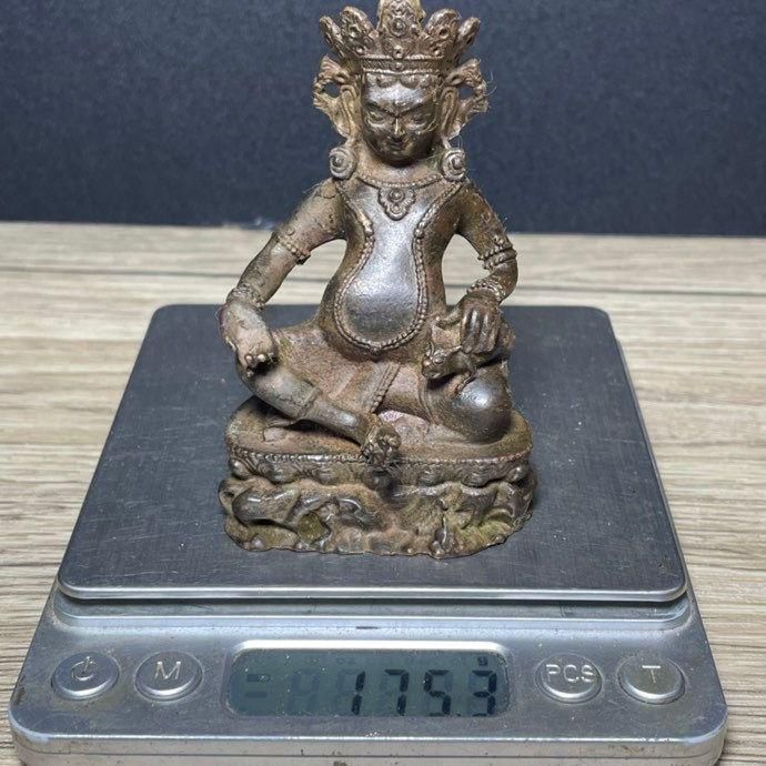 騎竜黄財神仏像 現代工芸品 美術品 置物 騎竜黄財神仏像 現代工芸品 美術品 置物