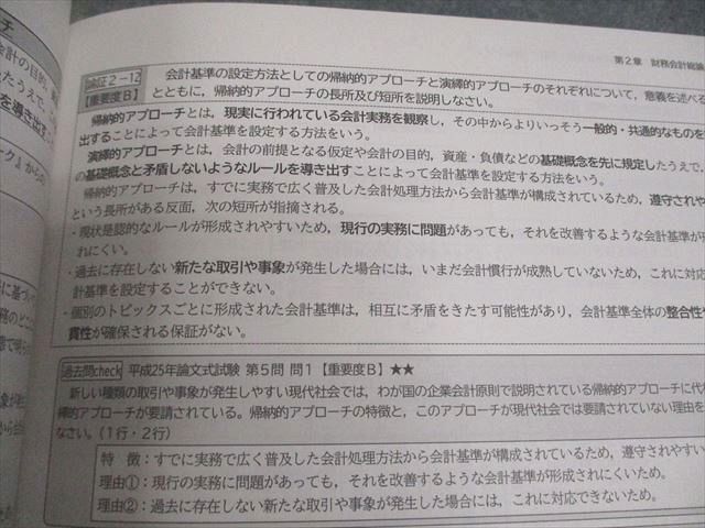 CPA会計学院 公認会計士講座 財務会計論 理論 論文対策講義 渡辺