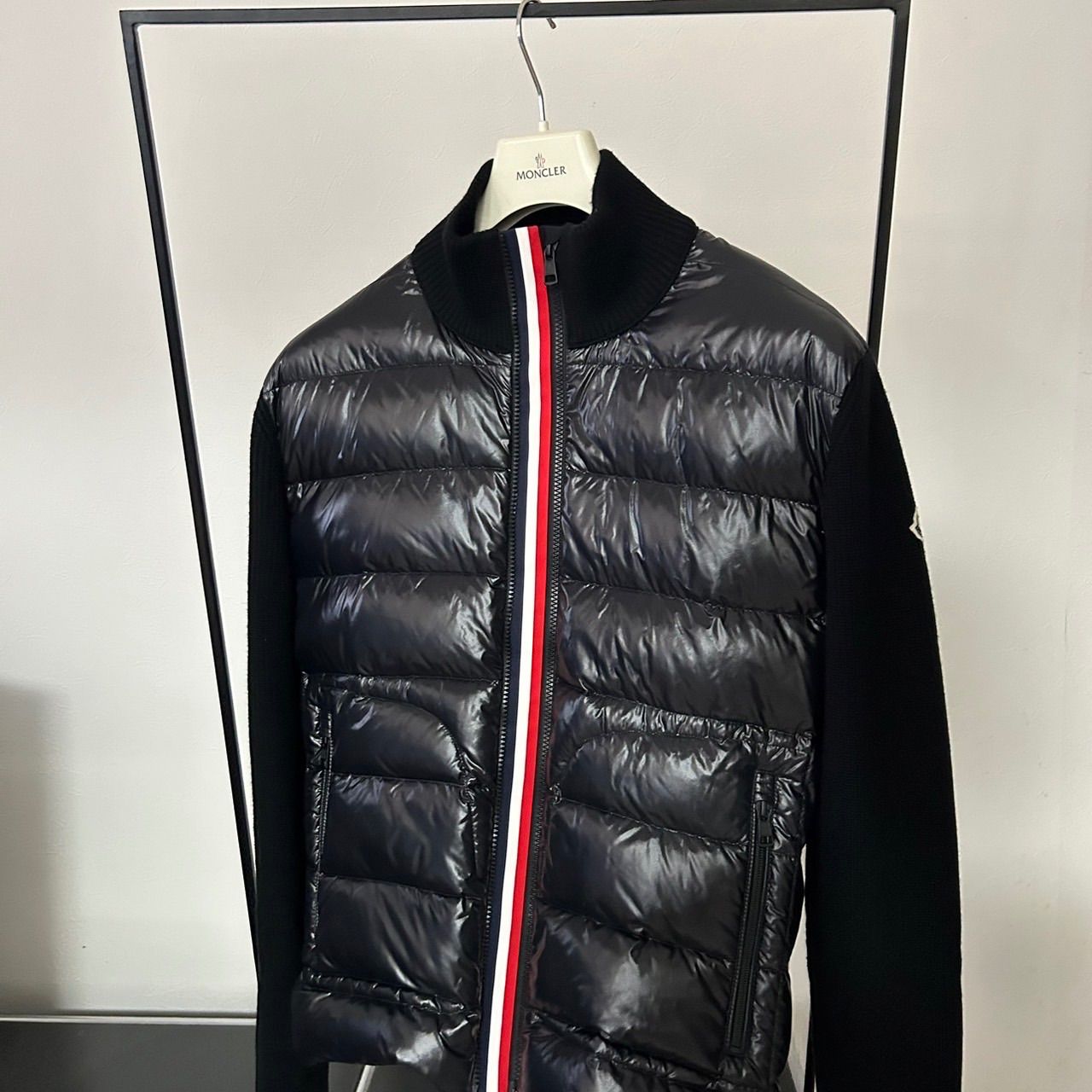 MONCLER ハイブリッドダウンニット モンクレール MONCLER ハイブリッドダウンニット size M 美品