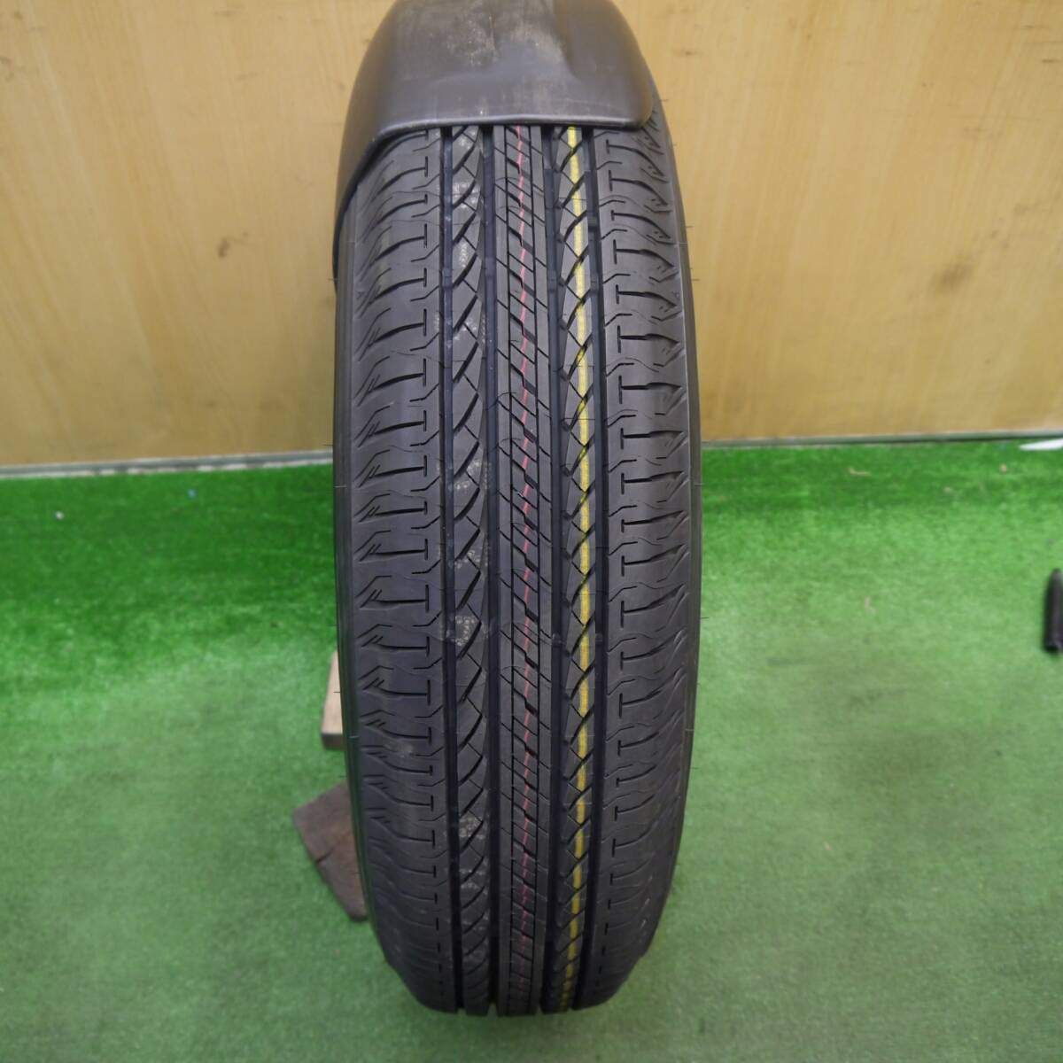 64ジムニー新車外しブリヂストン 175 80R16純正タイヤホイールセット 新車外しタイヤ未使用カバー付1本☆スズキ JB64 ジムニー 純正