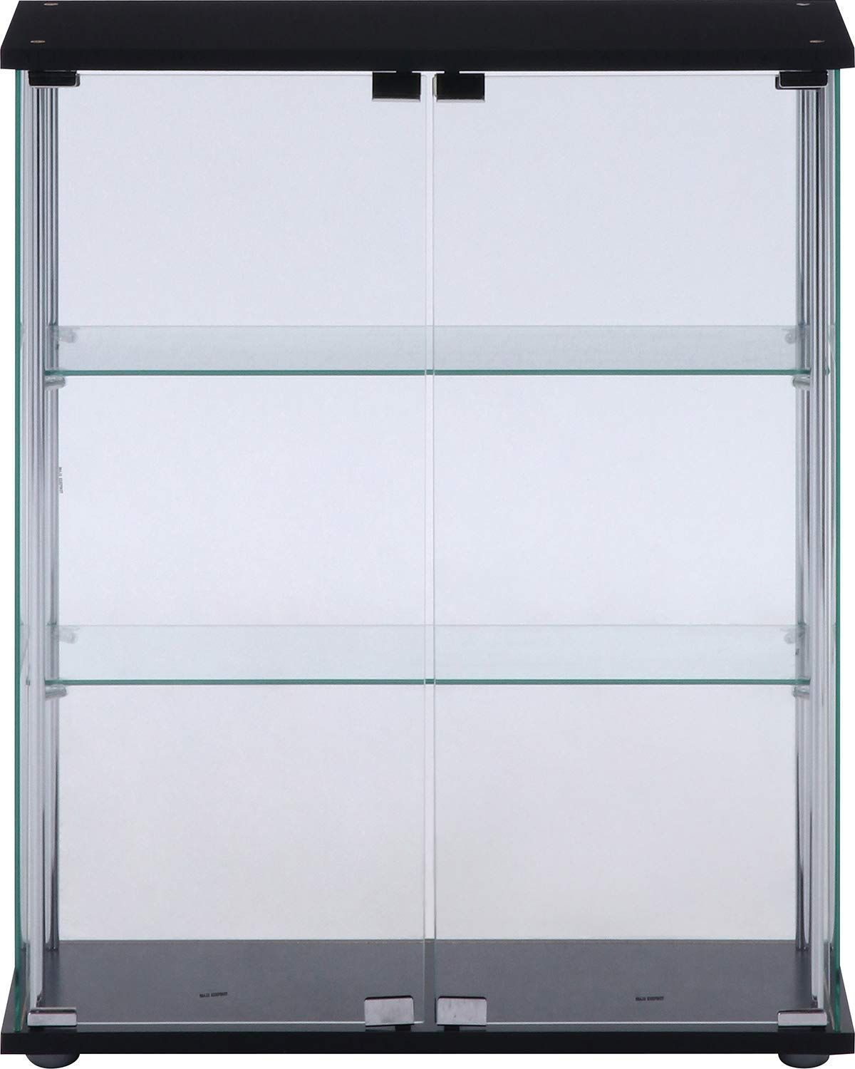 組立商品 全面ガラス ワイドタイプ 99479 強化ガラス ブラック 幅70×奥行28×高さ86cm 3段 フィギュアケース ケース 不二貿易 MARWIL-DEMENAGEMENTS_CH