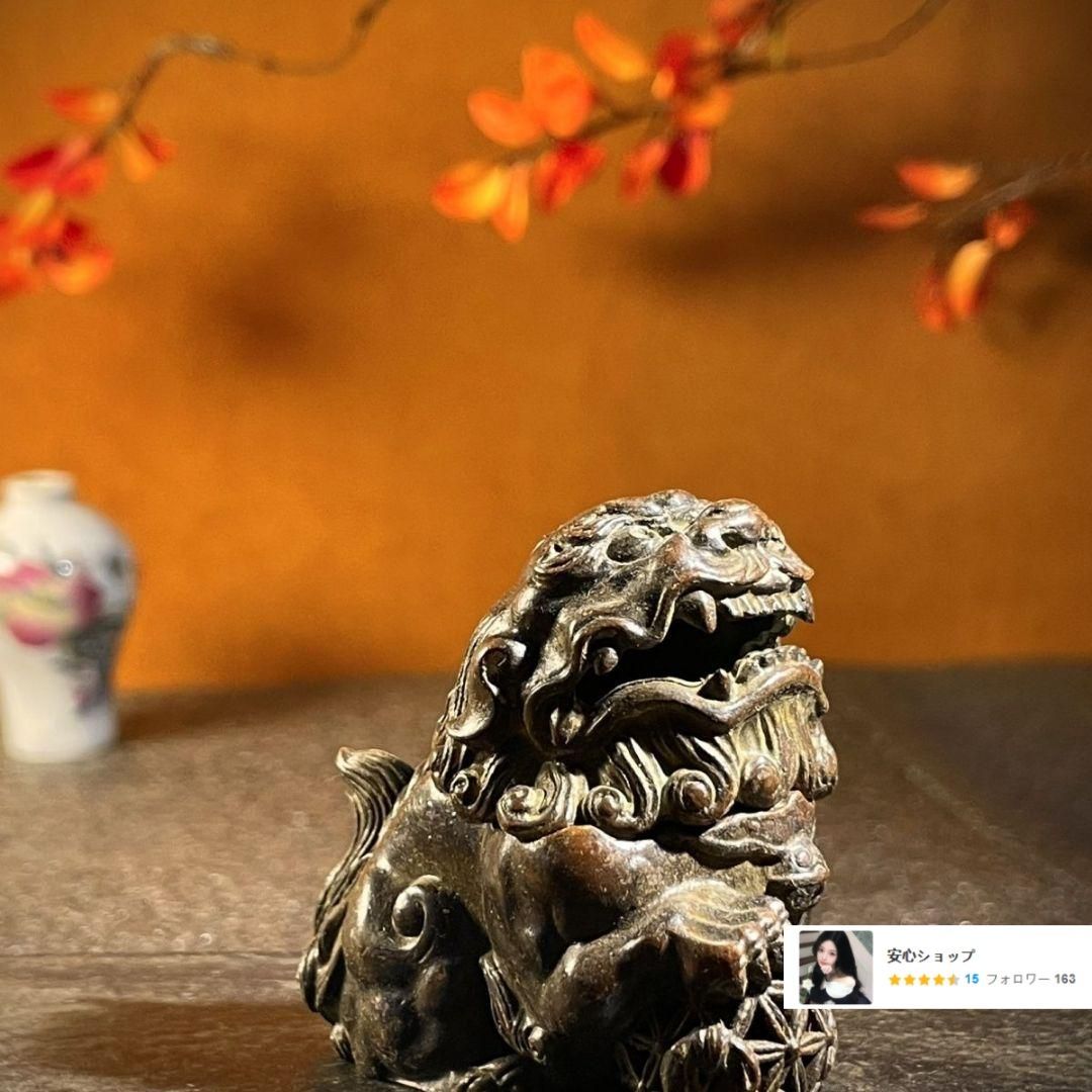 銅製 瑞獣香炉 室内招財茶道沈香炉 茶道具 香道具 工芸品 置物 銅製 瑞獣香炉 室内招財茶道沈香炉 茶道具 香道具 工芸品 置物 銅製