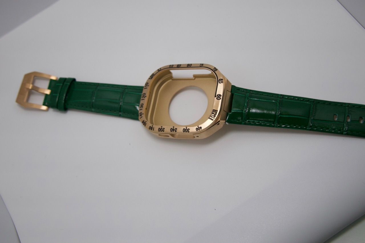 アップルウォッチバンドカバーケースAppleWatchレザーバンドベルト49mm対応