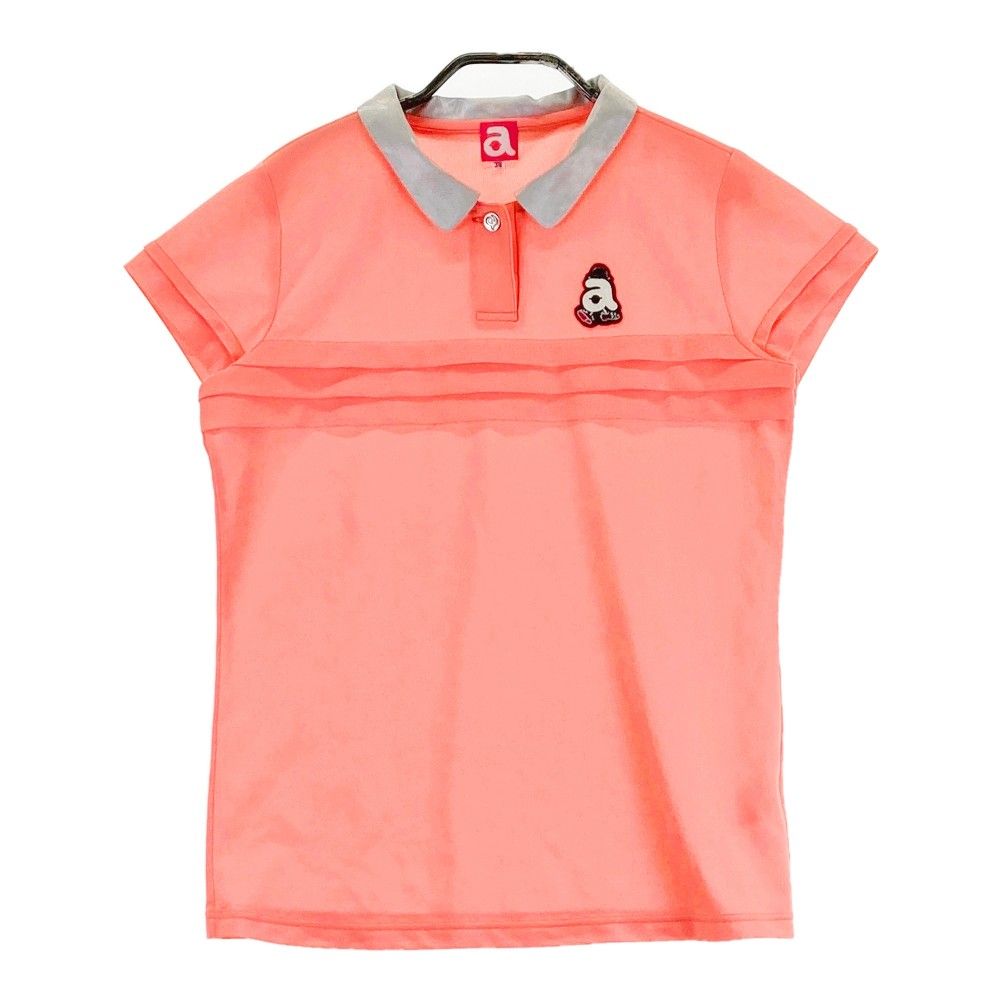 サイズ 38 ARCHIVIO アルチビオ 半袖ポロシャツ ピンク系 240101303573 ゴルフウェア レディース ストスト