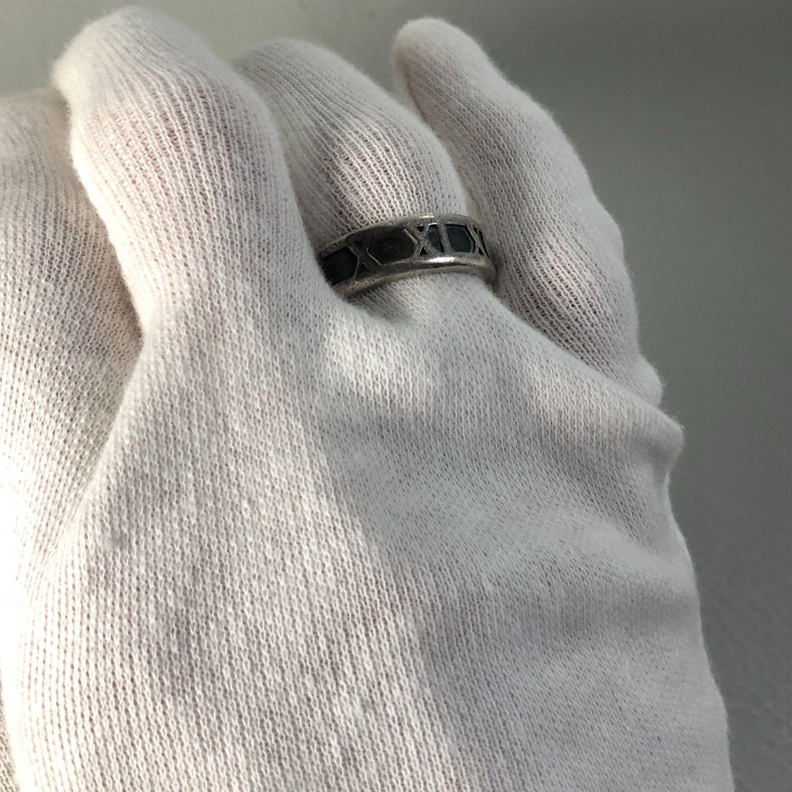 TIFFANY & CO. 925シルバーリング 17号 TIFFANY&Co. ティファニー 指輪 17号 1995 925 刻印 silver