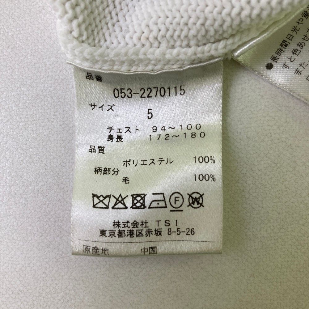 サイズ：5 PEARLY GATES パーリーゲイツ ニットセーター ホワイト系