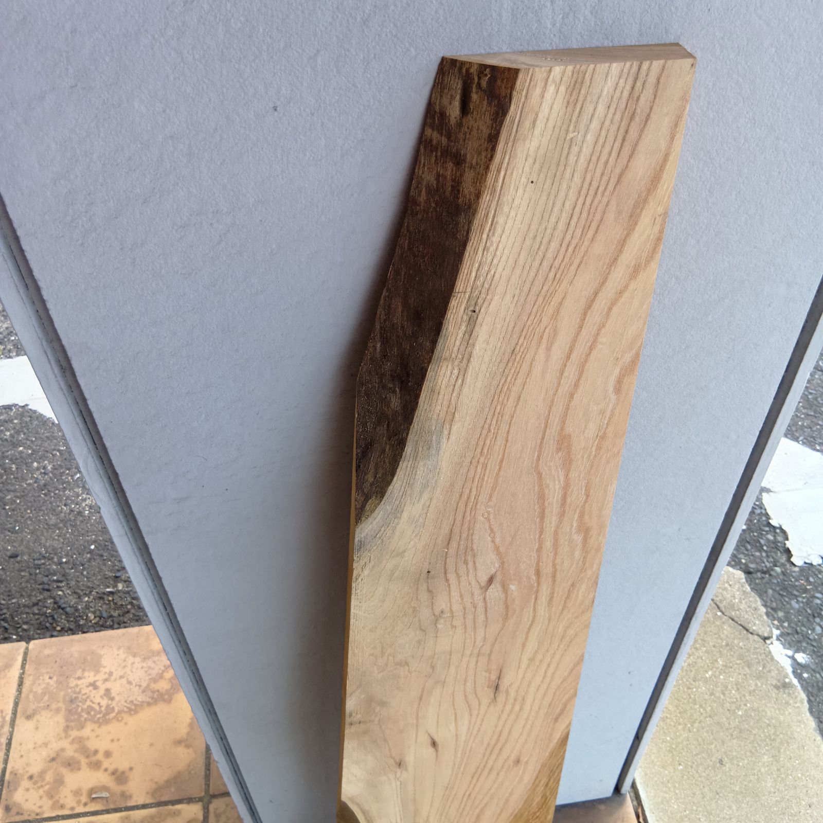 ★E34和本明治5年（1872）旅行記録「東京道中日記ほか」2冊/越後小千谷/古書古文書/手書き e1997ケヤキ○板○棚板○敷板など○ 厚み約