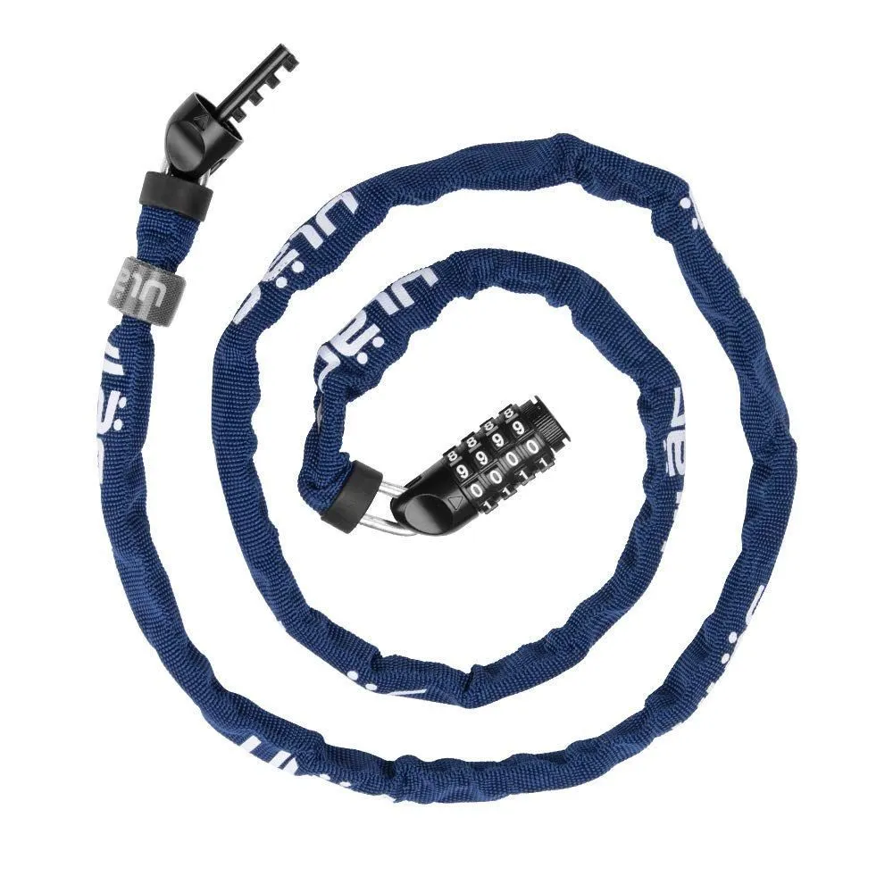 新品 4桁暗証番号 頑丈 盗難防止 ケーブルロック ケーブルロック 高切断対抗 ワイヤー