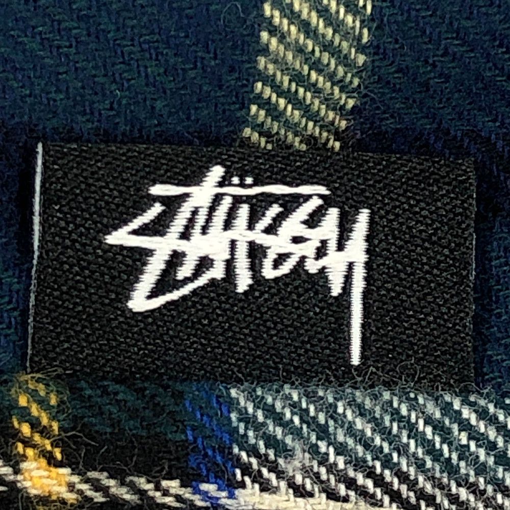 STUSSY ステューシー MIXED TARTAN LS SHIRT ミックスド タータンチェック 長袖シャツ サイズL 正規品 / 32144