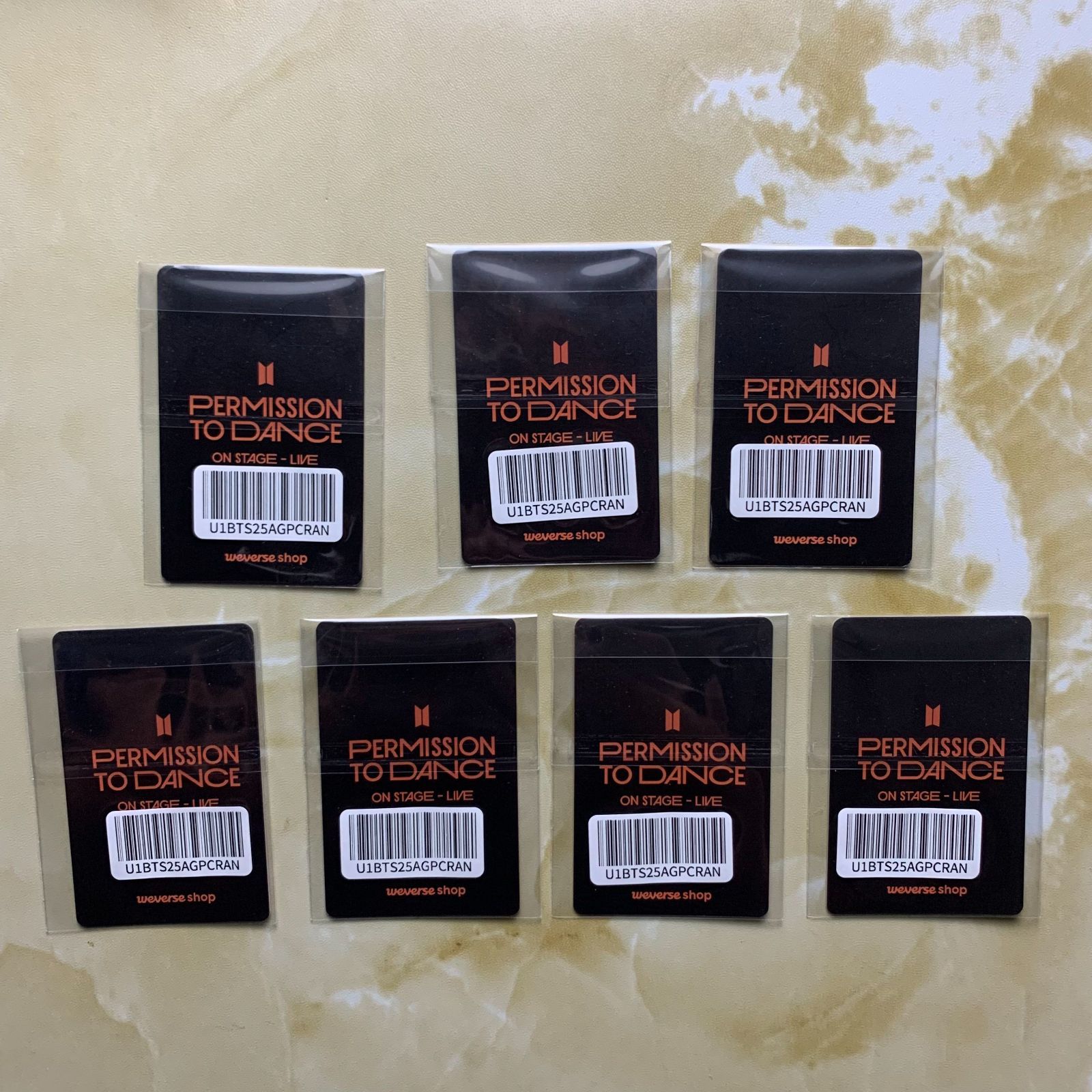 BTS P.T.D STAGE-SEOUL GLOBAL JIMIN ジミン 特典 トレカ 7枚 コンプ セット