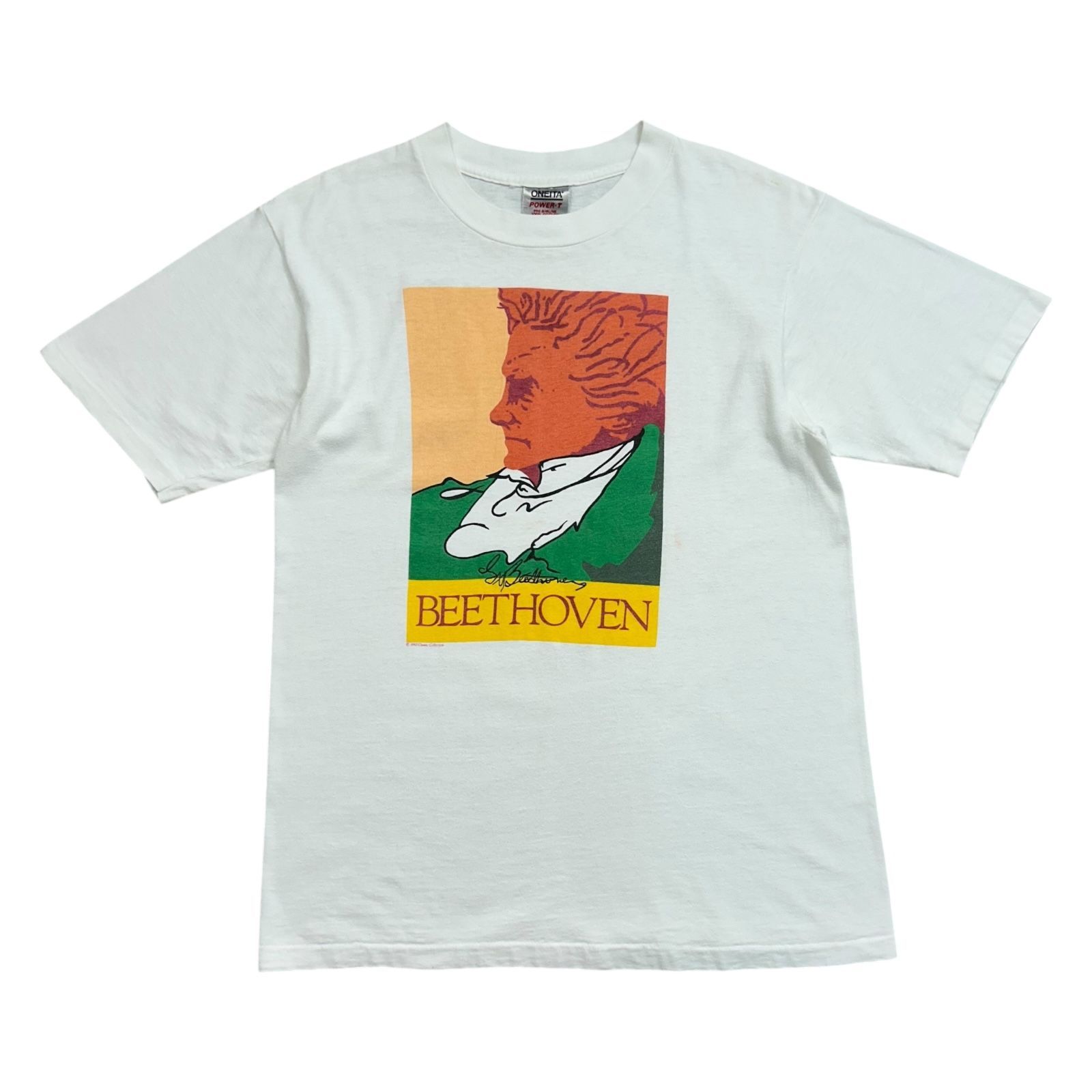 90s' ベートーベン 偉人 Tシャツ 古着 vintage フォト アート 90s' ベートーベン 偉人 Tシャツ 古着 vintage フォト アート