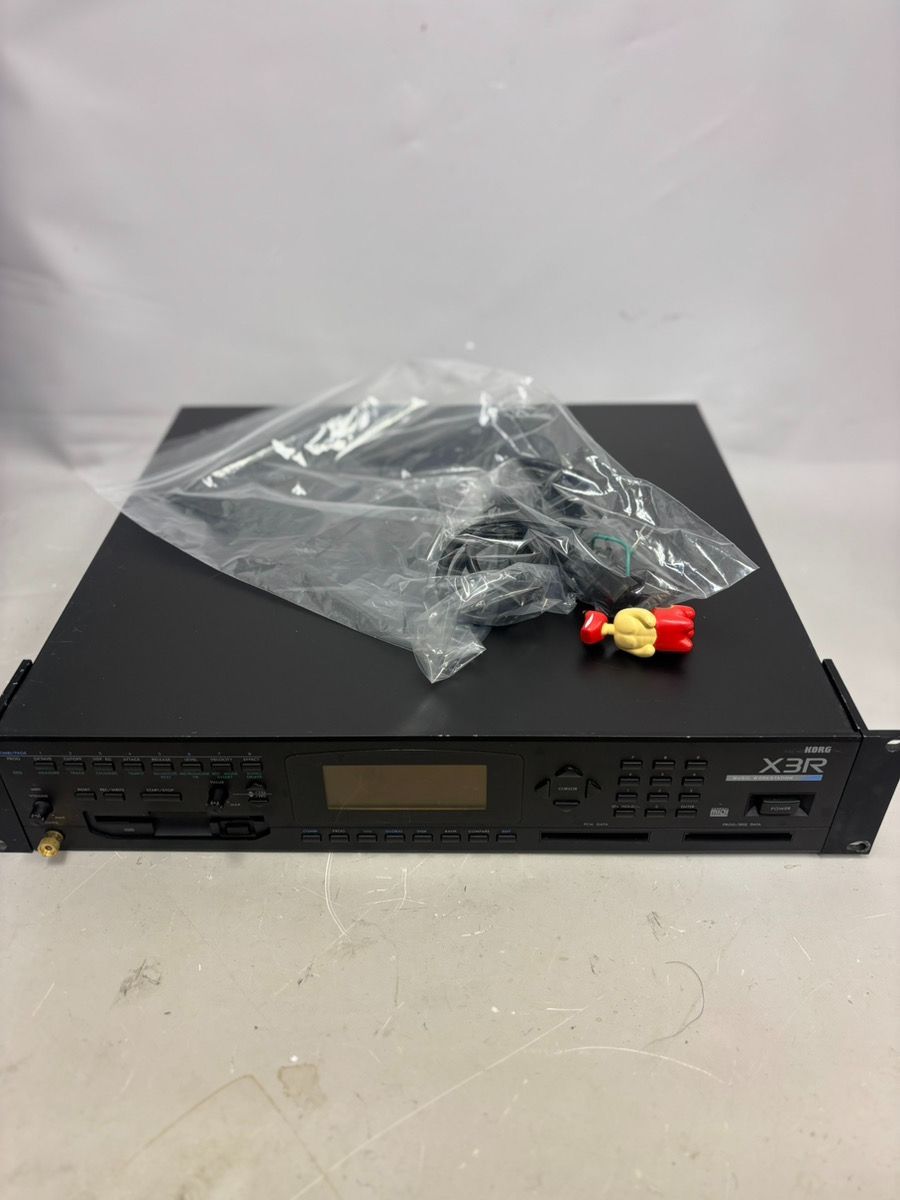 KORG X3R Tone Generator 音源モジュール 動作品 本体 電源ケーブル付属 コルグ シンセサイザー z-2318