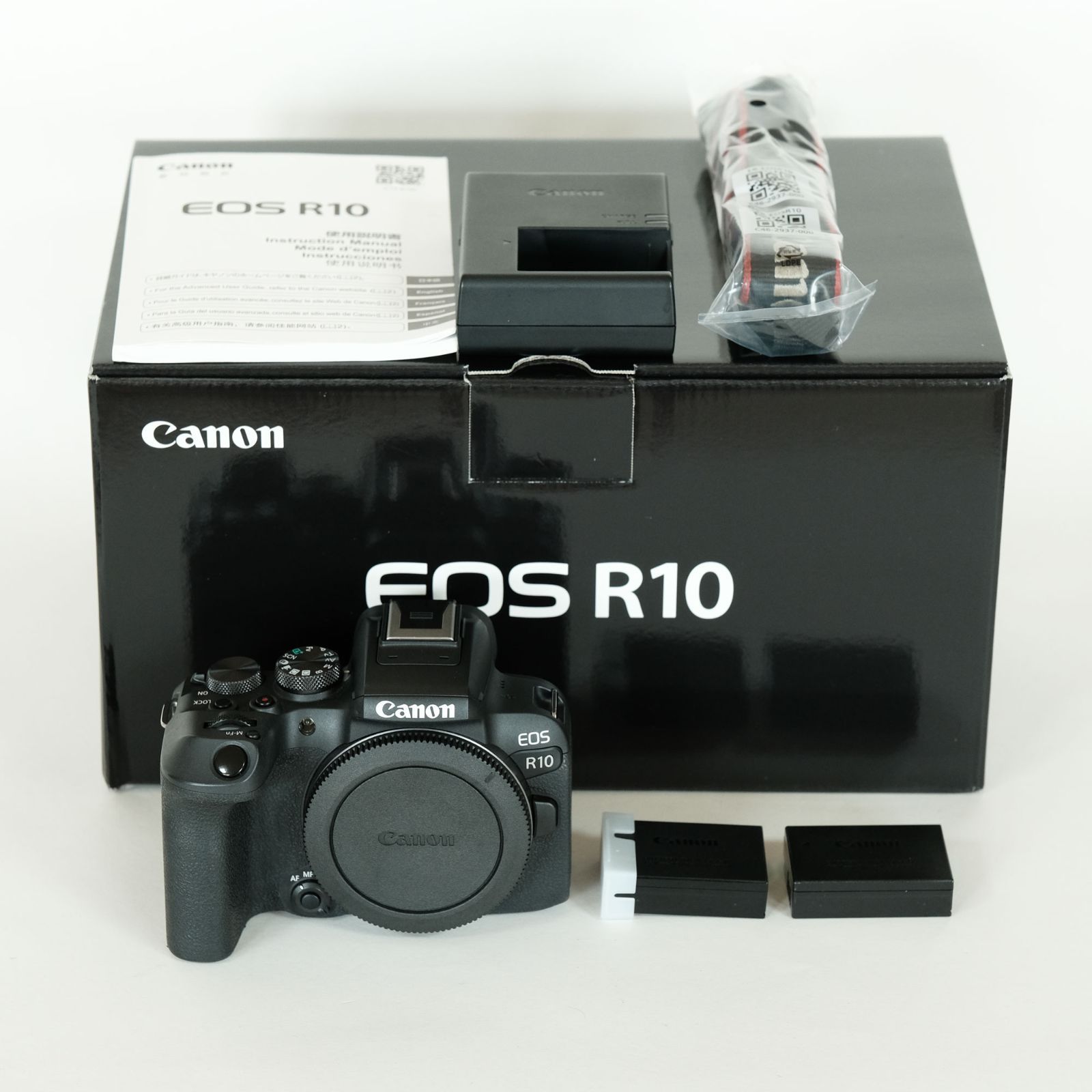 良品｜シャッター数2,000回以下｜バッテリー2個付] Canon EOS R10 / ミラーレス一眼 / キヤノンRF-Sマウント - メルカリ