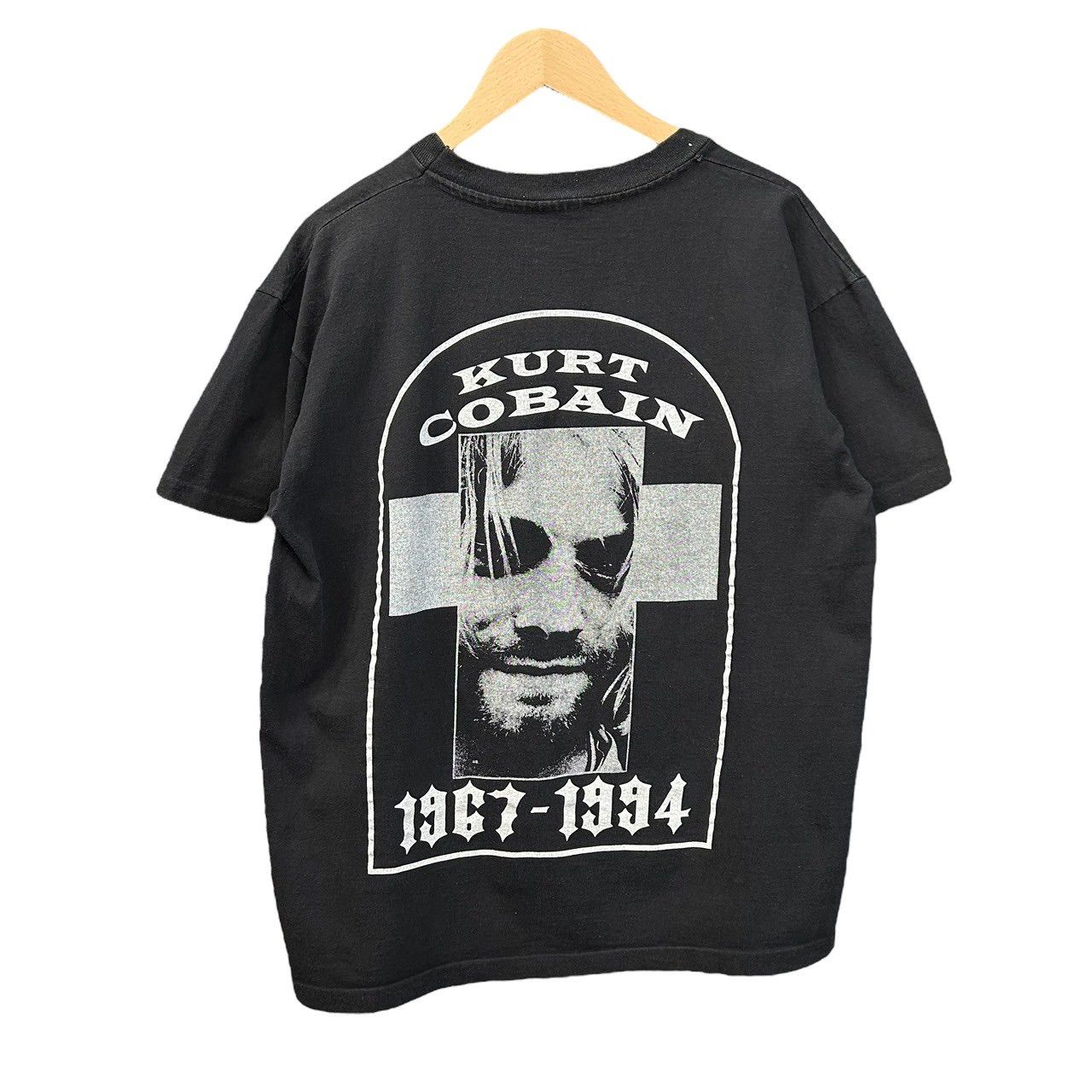 ニルヴァーナ カードコバーン 90年代ビンテージ　Tシャツ 追悼 カートコバーン kurt cobain 90年代ヴィンテージ Tシャツ