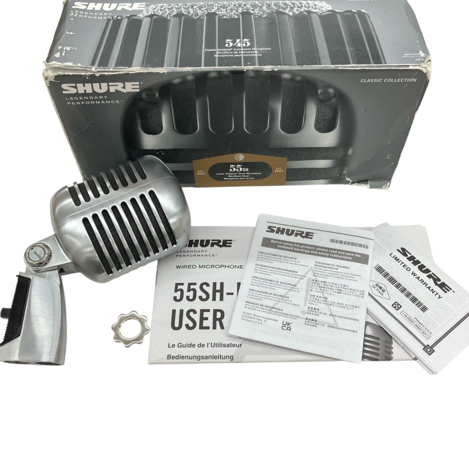 SHURE SHURE ボーカル用マイクロホン（ガイコツマイク） 55SH