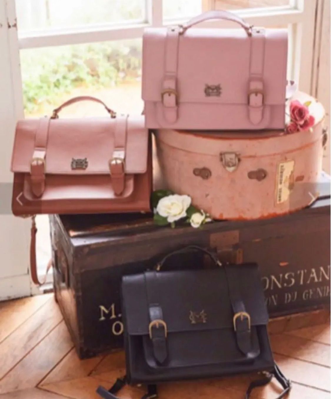 メゾンドフルール canone リセエンヌ達のサッチェルリュック カノン  