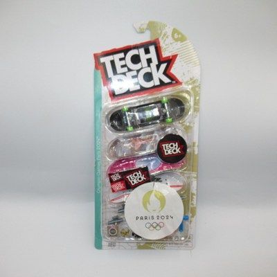 2024年★PARIS OLYMPIC★パリオリンピック★TECH DECK★フィギュア★人形★ぬいぐるみ★指スケ★スケボー★スケートボード★デッキ★４つセット★1★