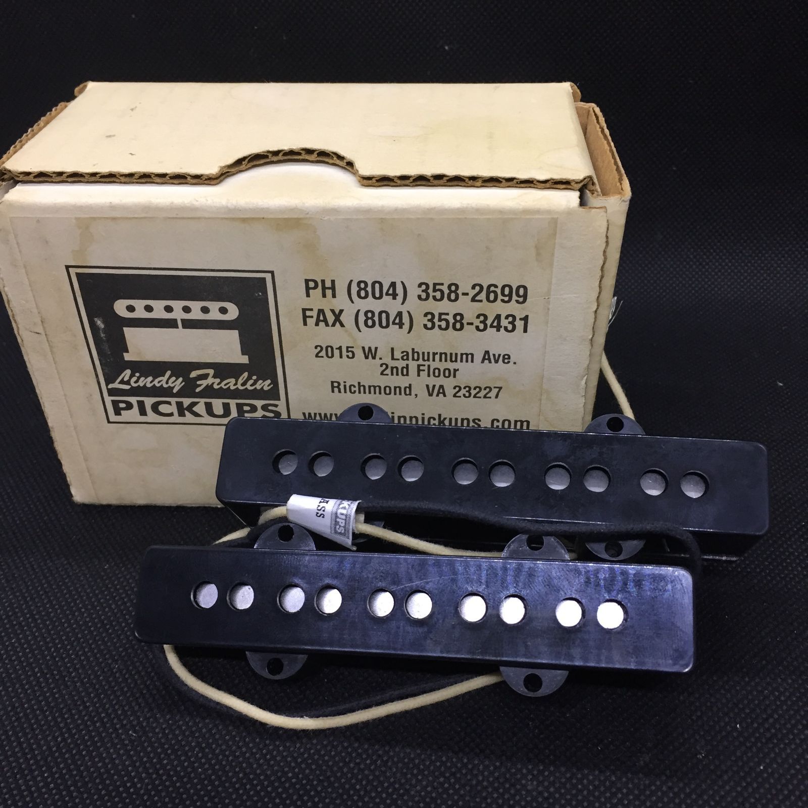 Lindy Fralin Pickups 5−STRINGS JAZZ BASS SET f146