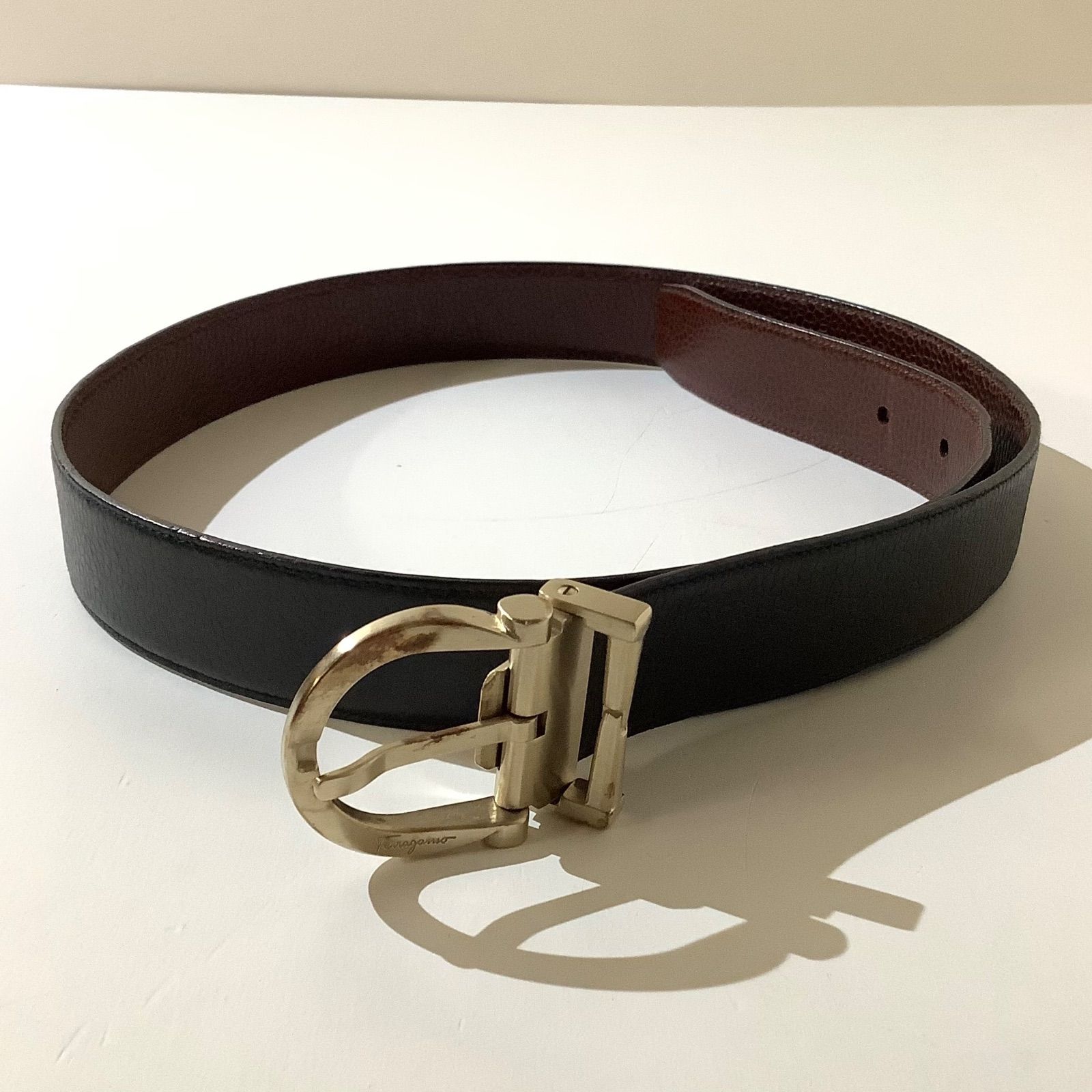Salvatore Ferragamo サルヴァトーレ フェラガモ レザーベルト